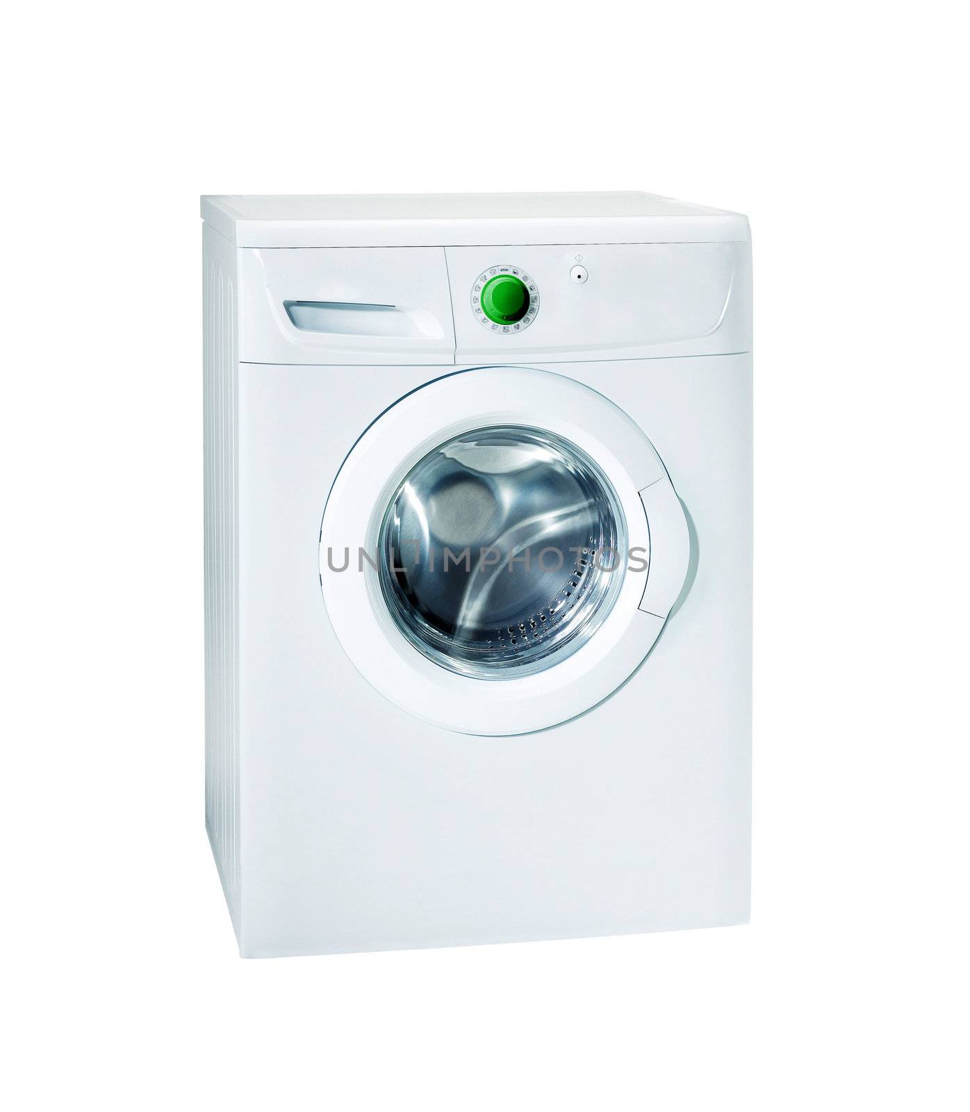 Washing machine isolated