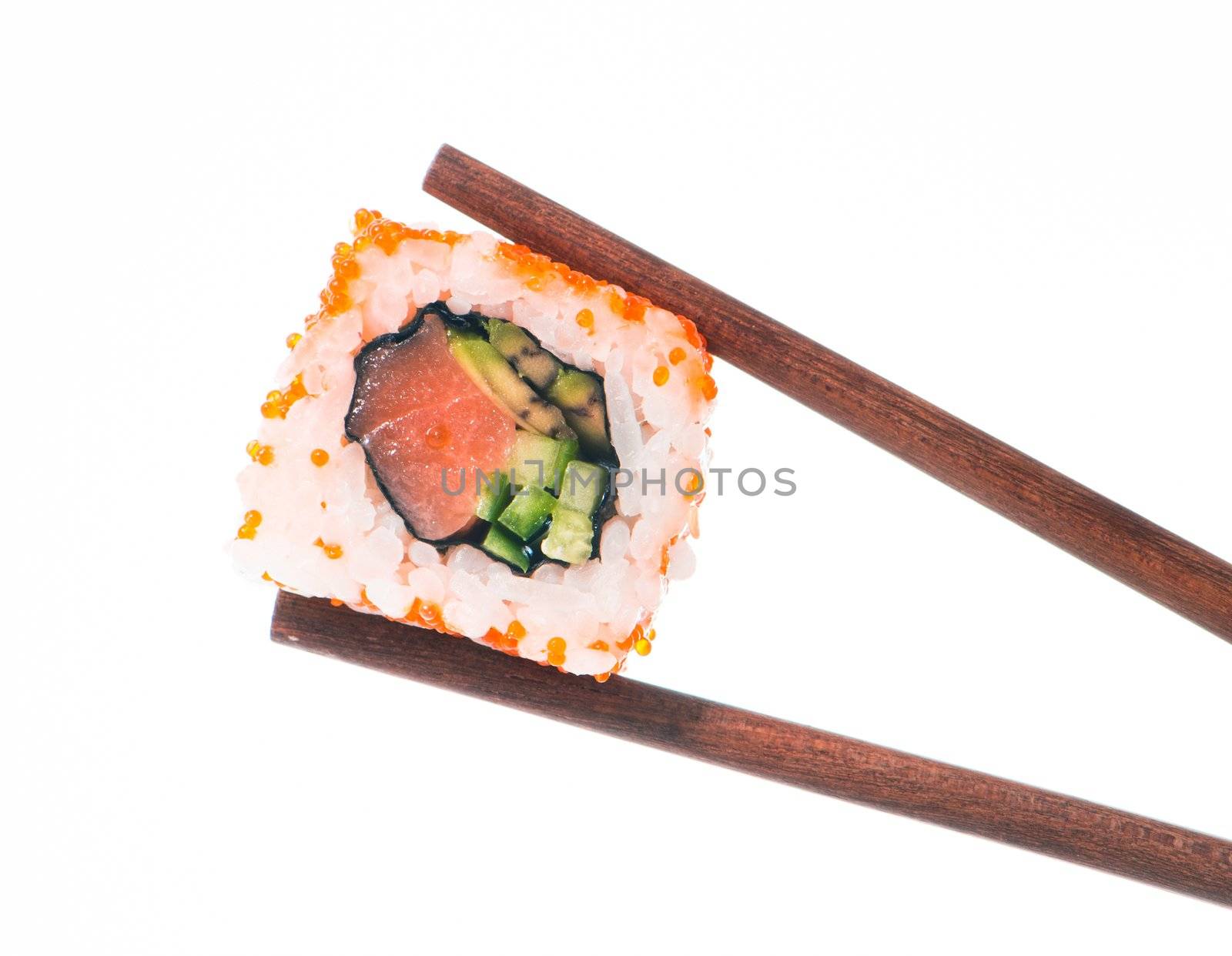Sushi Sushi in chopsticks by GekaSkr