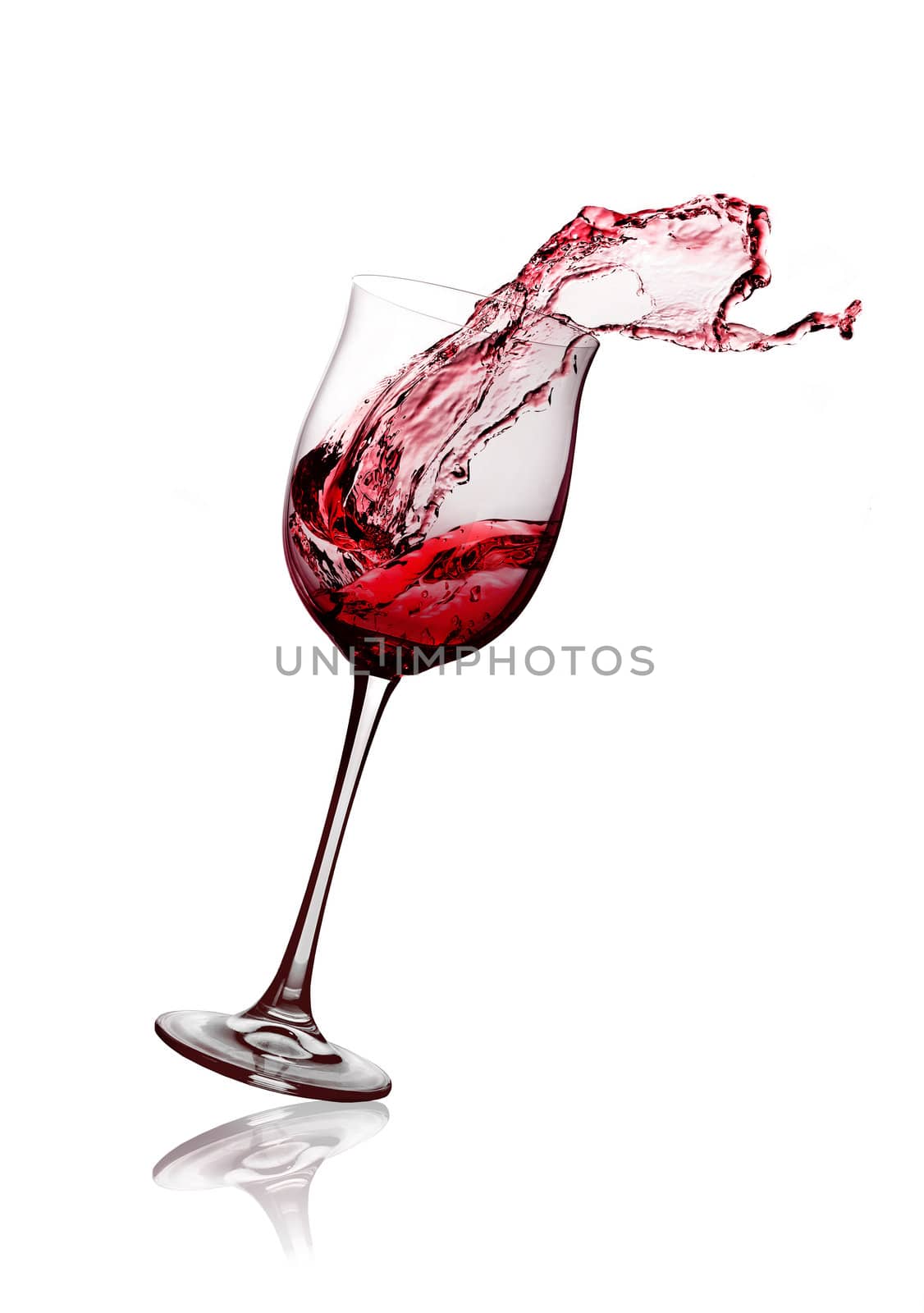 red wine glass by GekaSkr