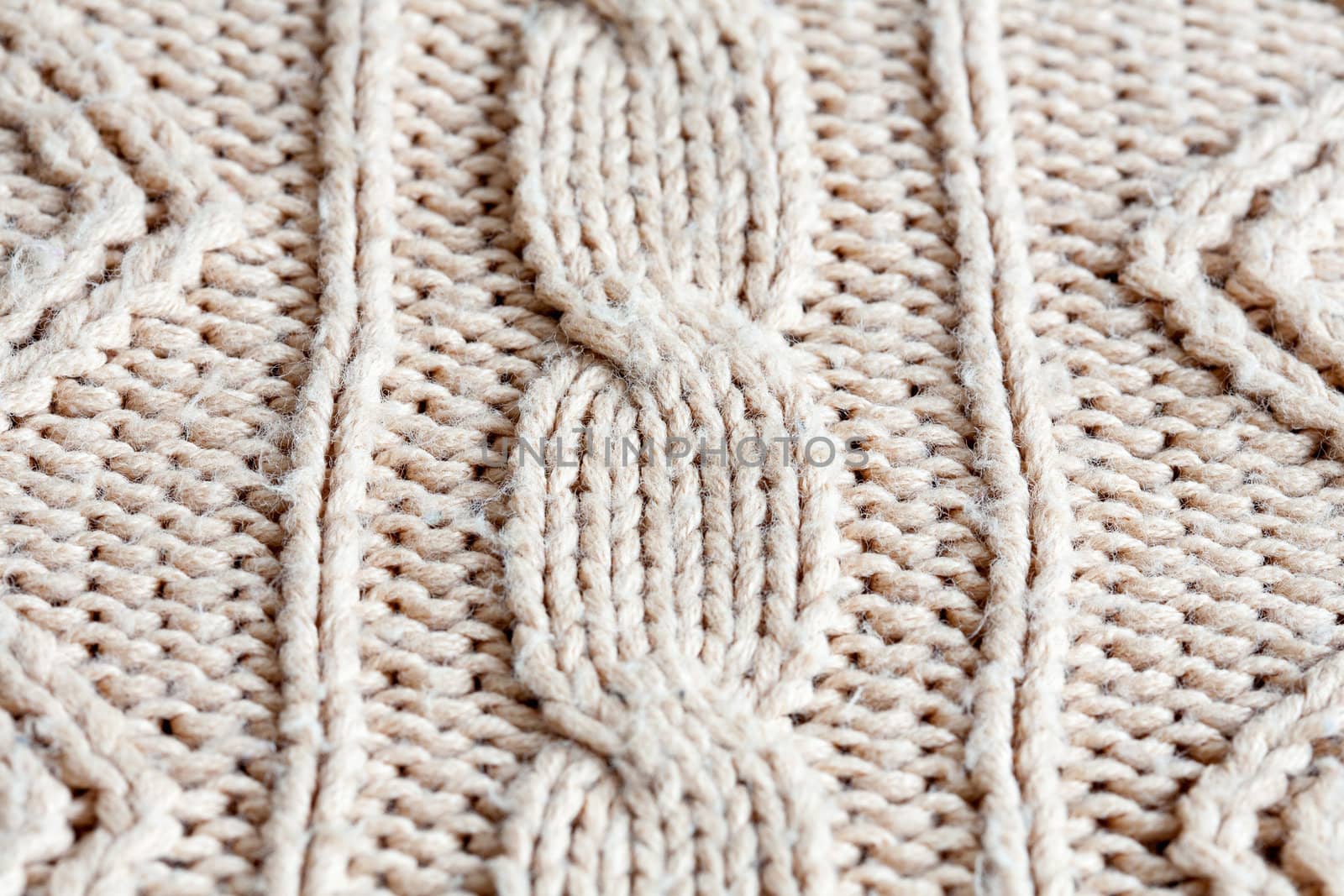 Knitted cloth as a background.