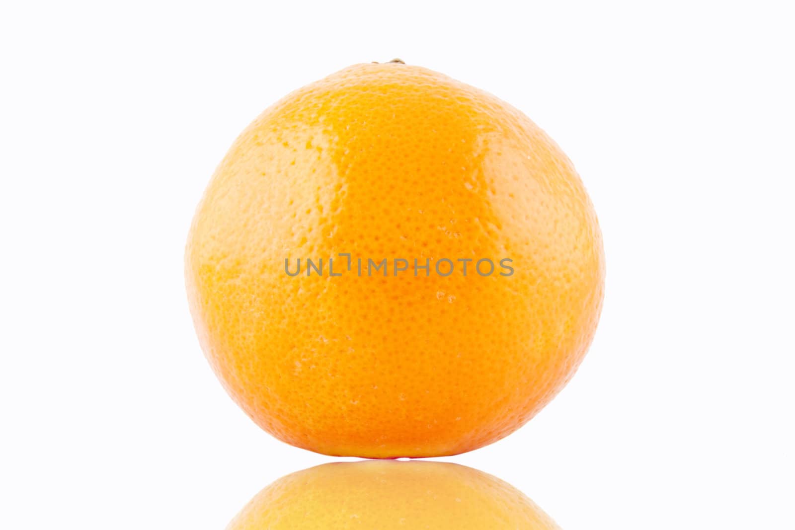 Orange isolated on white background for you