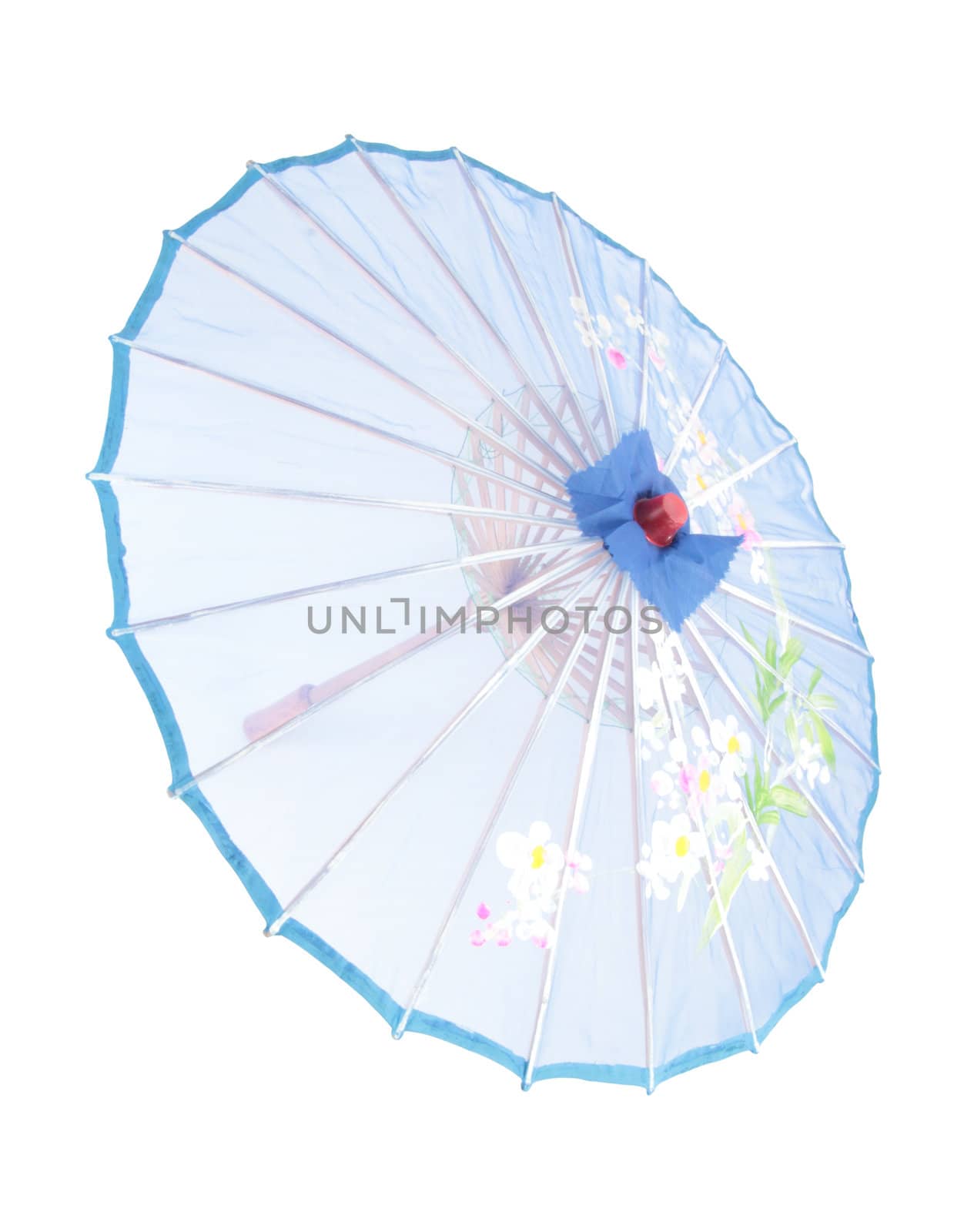 Cocktail Umbrella isolated on white