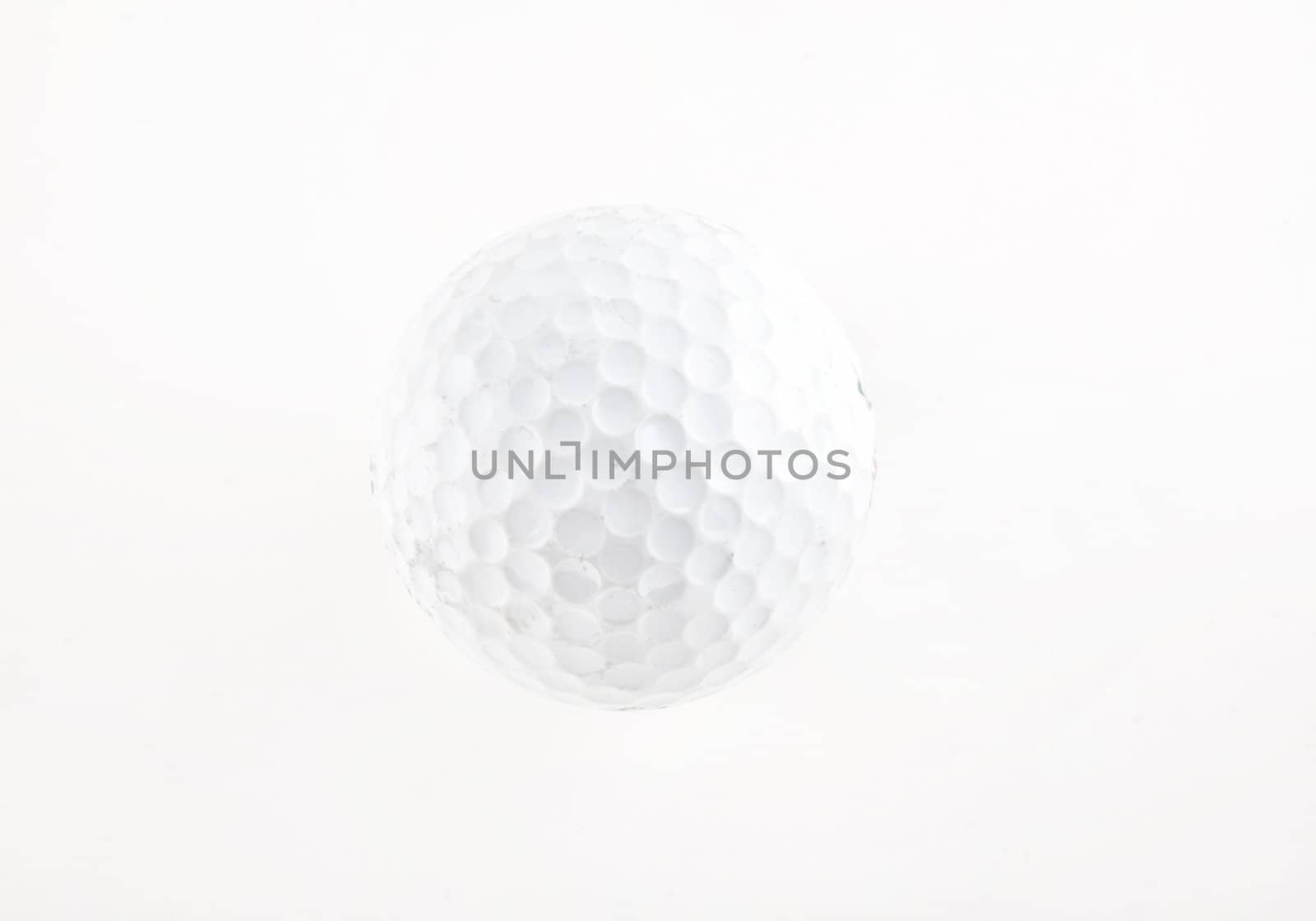 Golf ball isolated on white background for you