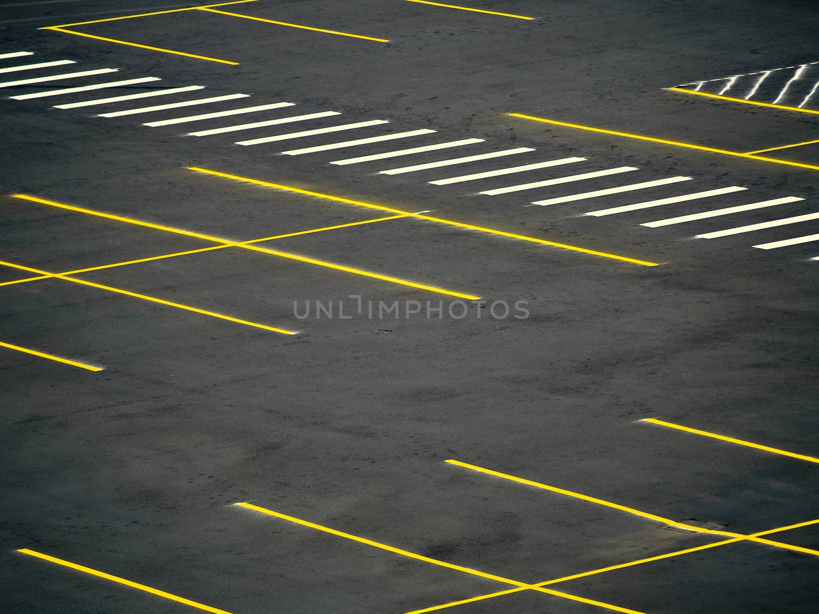 Grunge Empty Parking Lot by Frankljunior