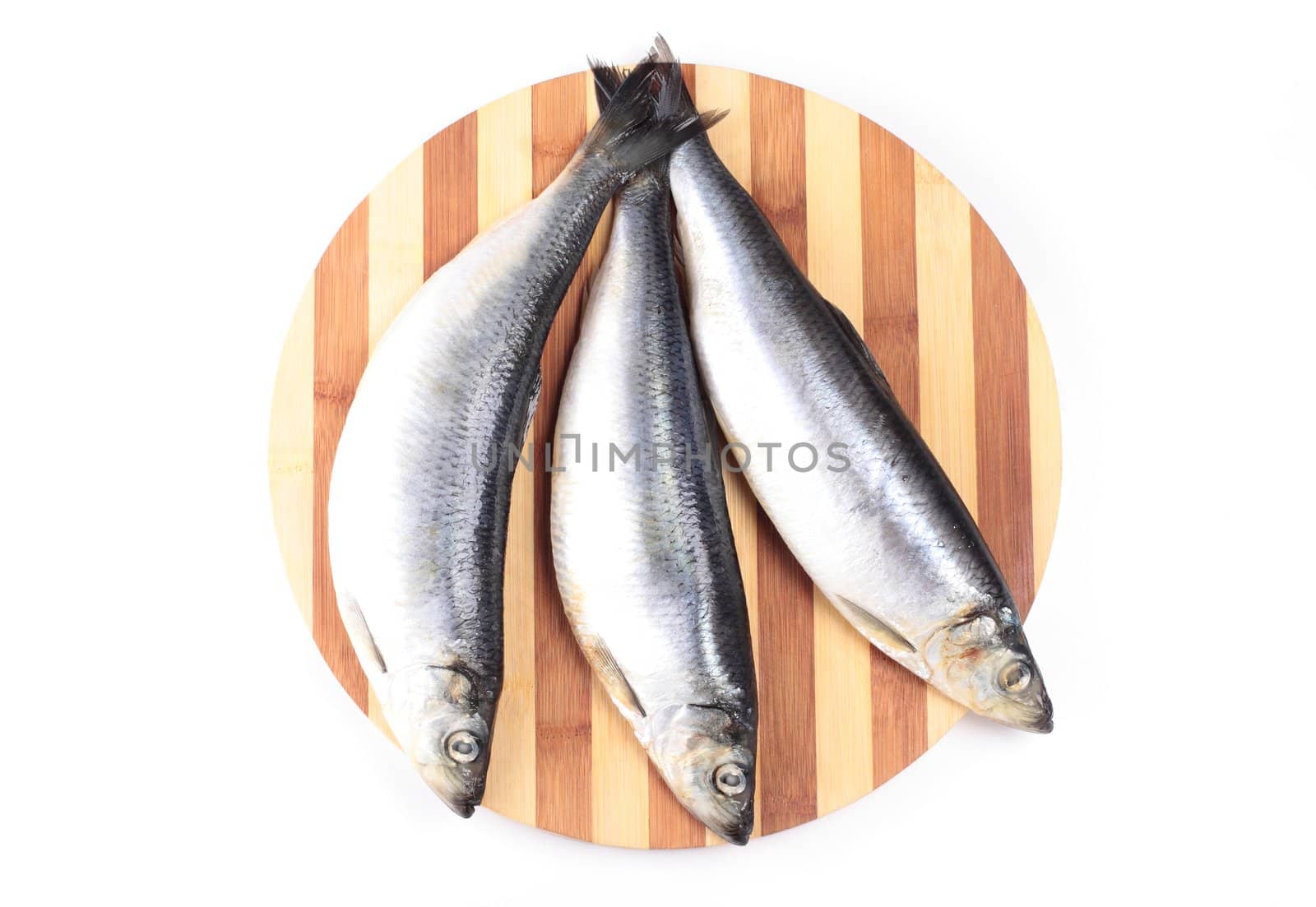 fish on kitchen board by shutswis