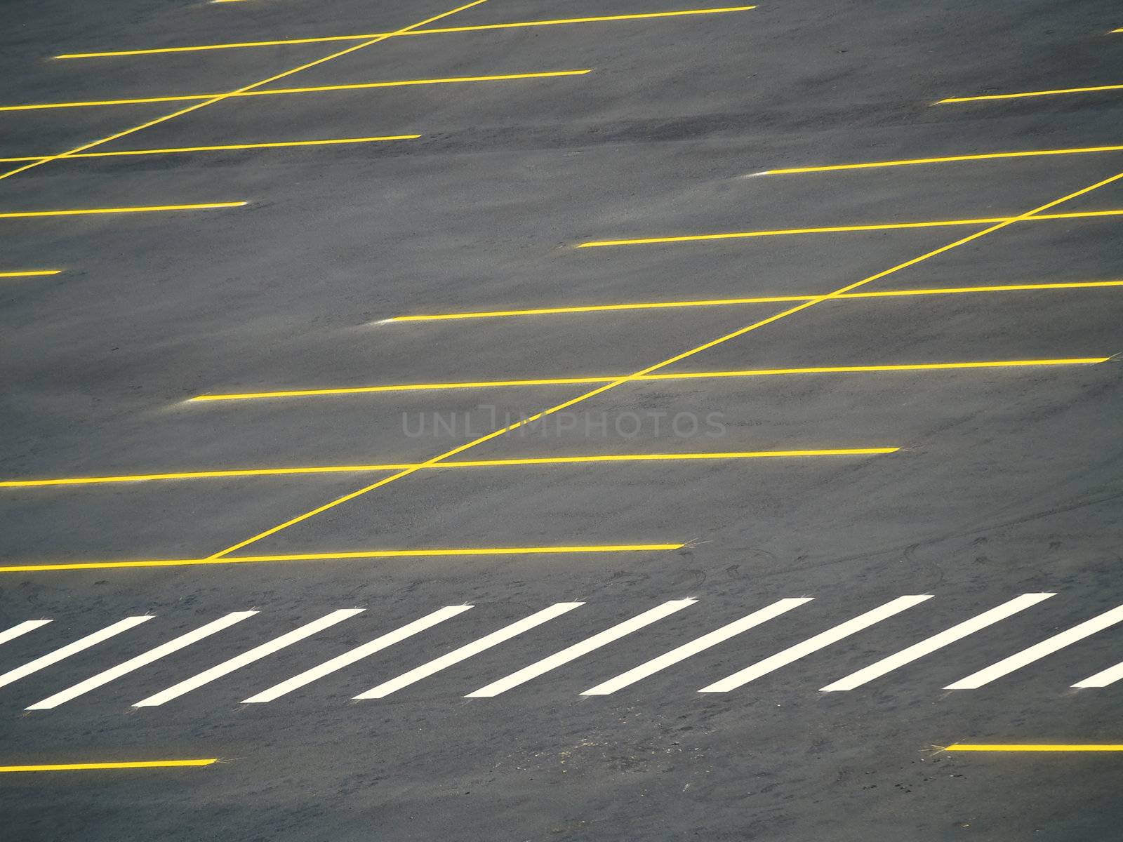 Empty Parking Lot by Frankljunior