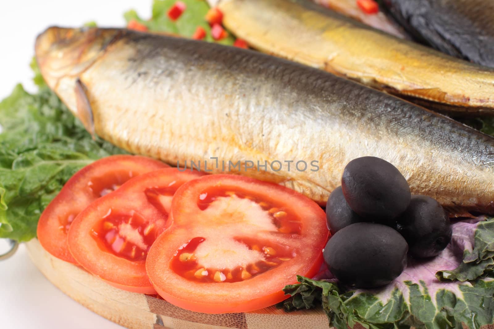herring fillets with herbs