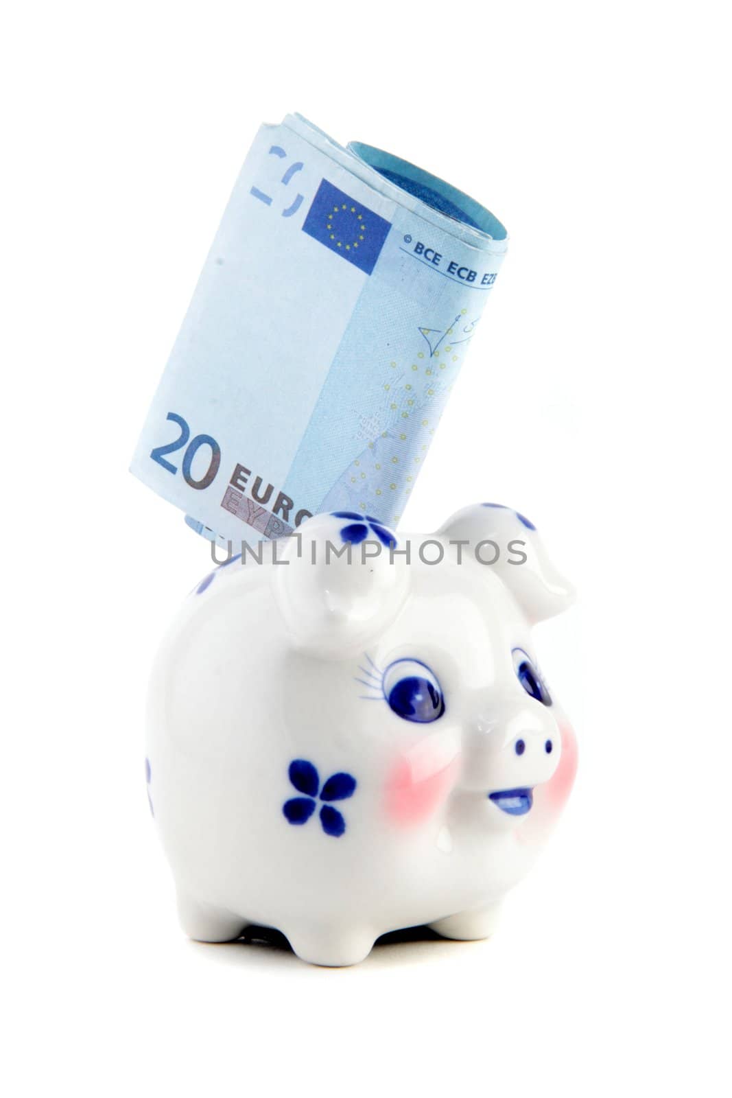 piggy bank with euro by shutswis