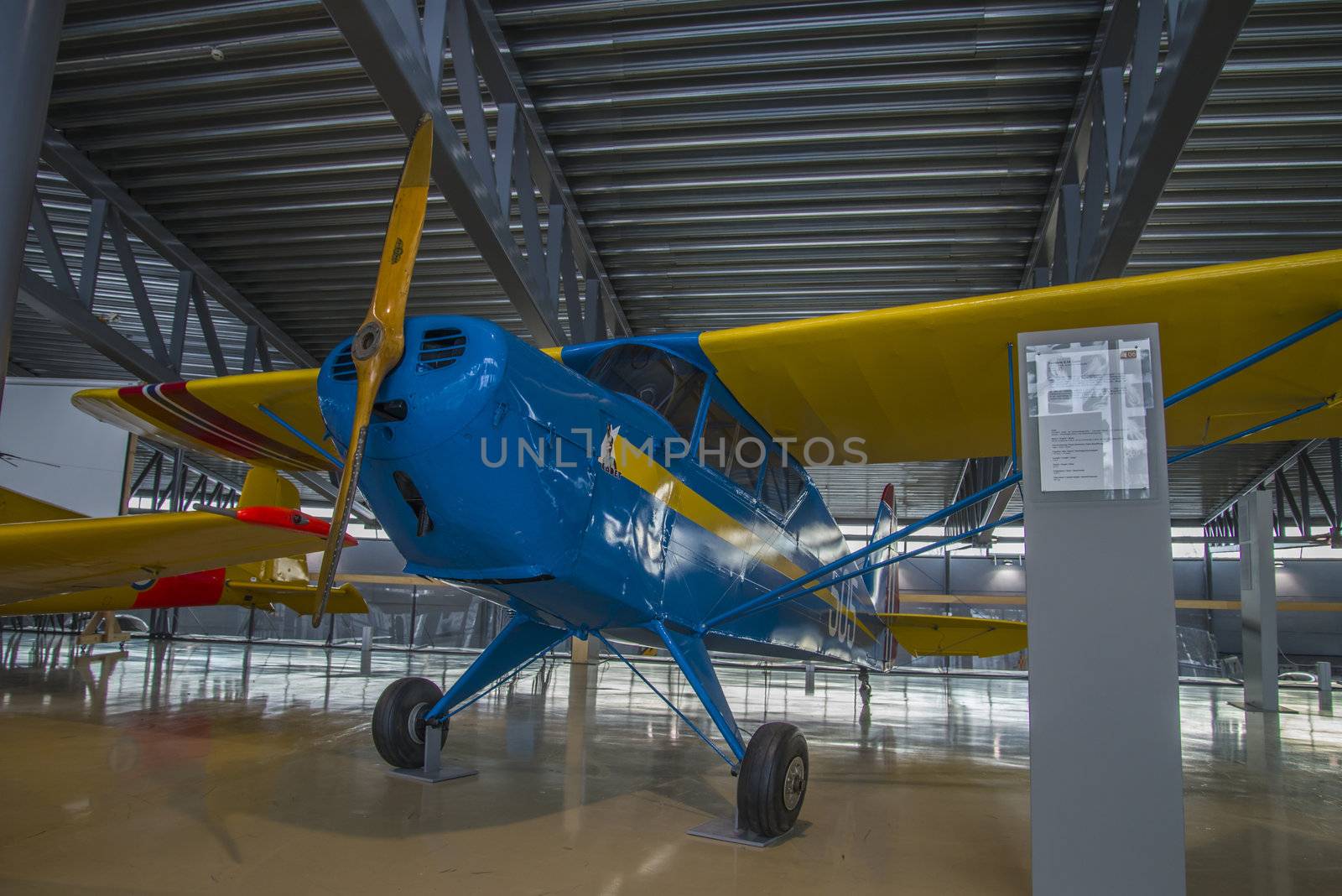 interstate cadet is an american two-seat tandem, high wing, single engine monoplane light aircraft, trainer and communications aircraft, the pictures are shot in march 2013 by norwegian armed forces aircraft collection which is a military aviation museum located at gardermoen, north of oslo, norway.