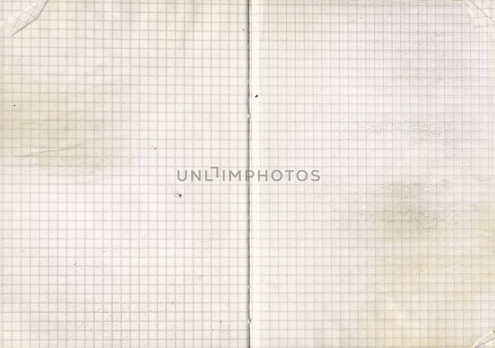 Highly detailed grungy notebook  paper. Great grunge background for your projects.