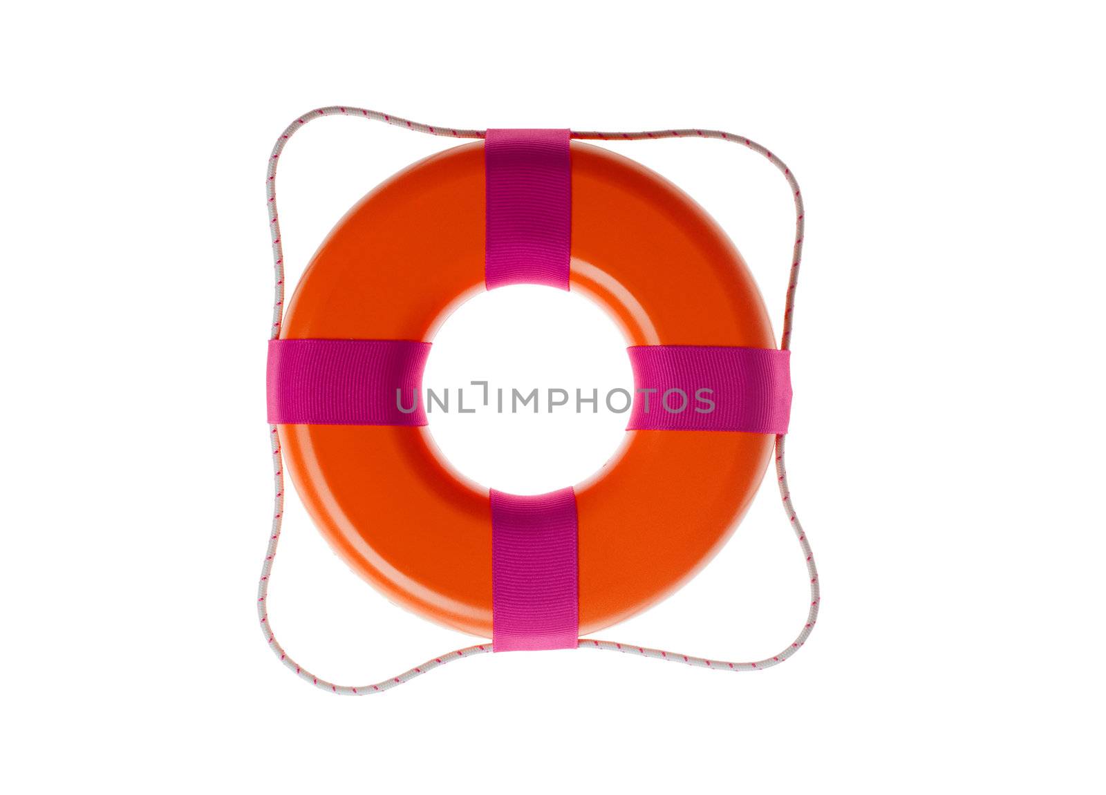 lifebuoy isolated on the white background by shutswis