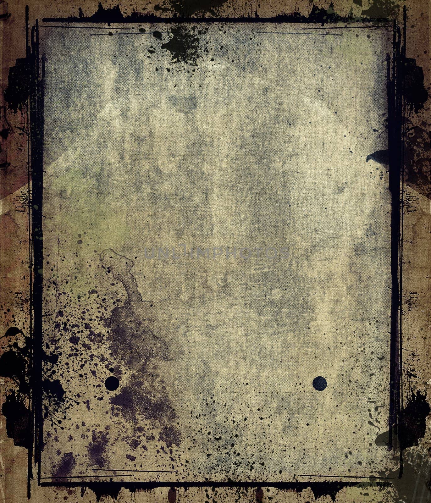 Highly detailed grunge frame  with space for your text or image. Great grunge layer for your projects.