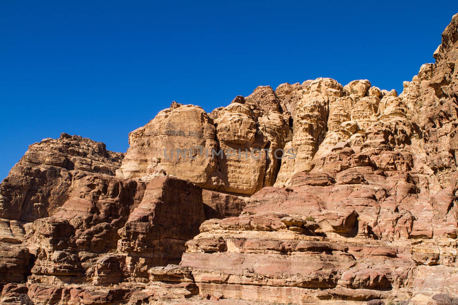 Landscape in Petra, Jordan
