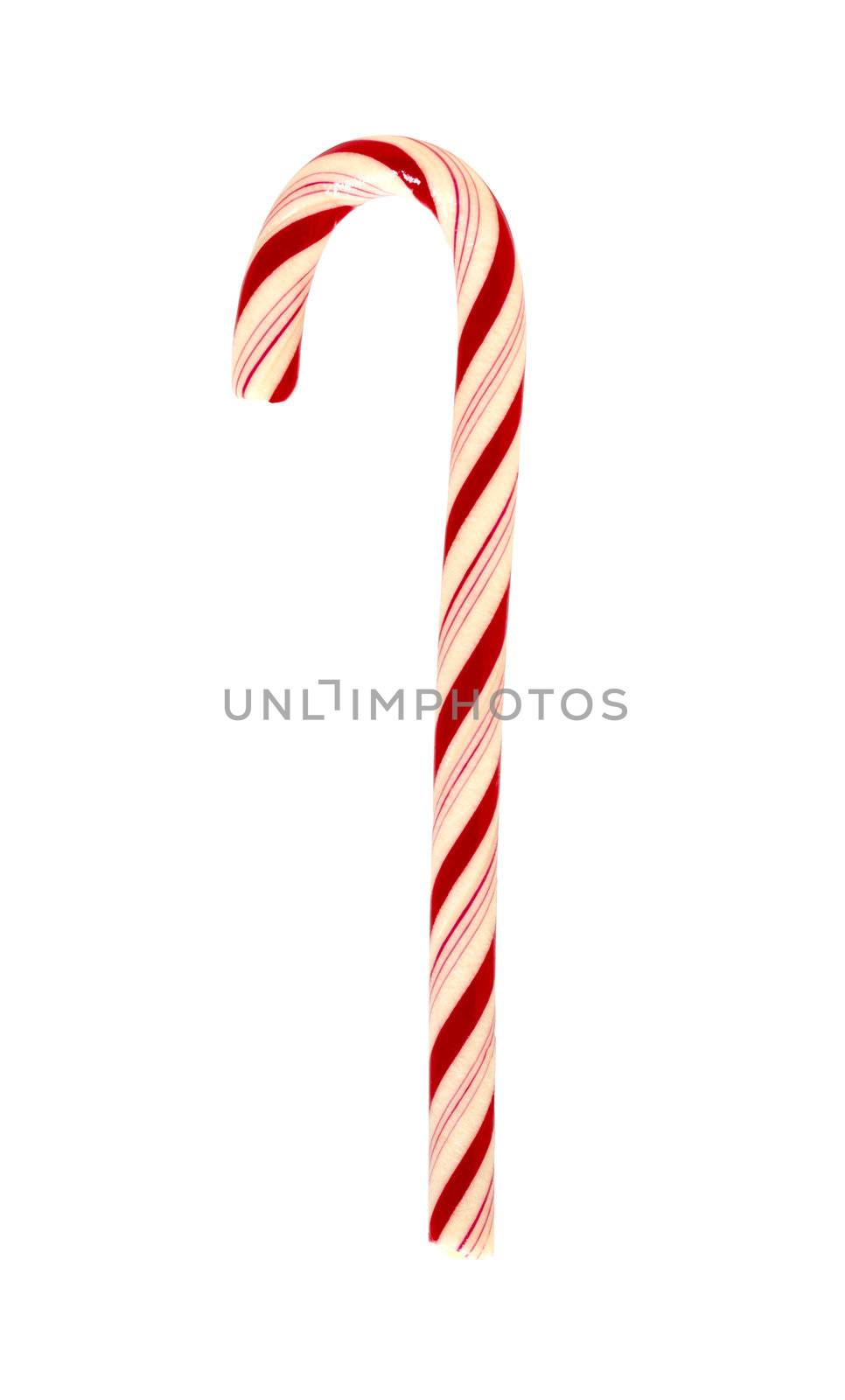 candy cane isolated on a white background by shutswis