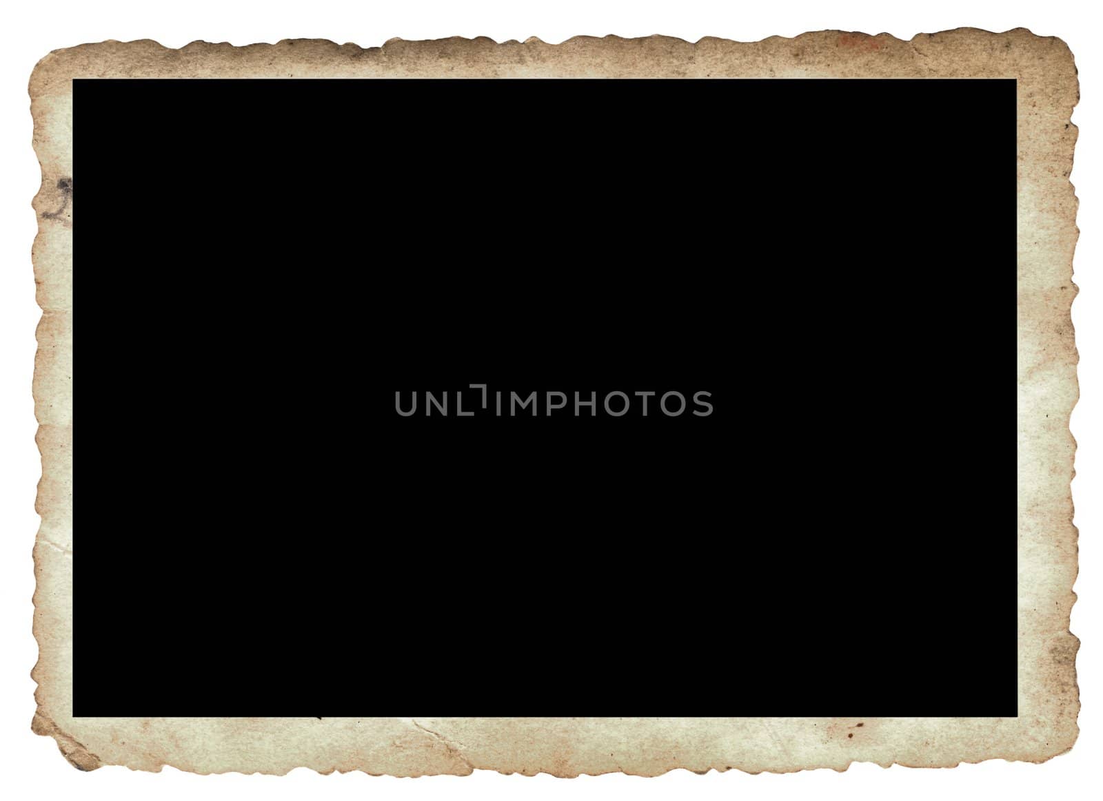 Computer designed antique photo frame  with space for your text or image. Great grunge layer for your projects.