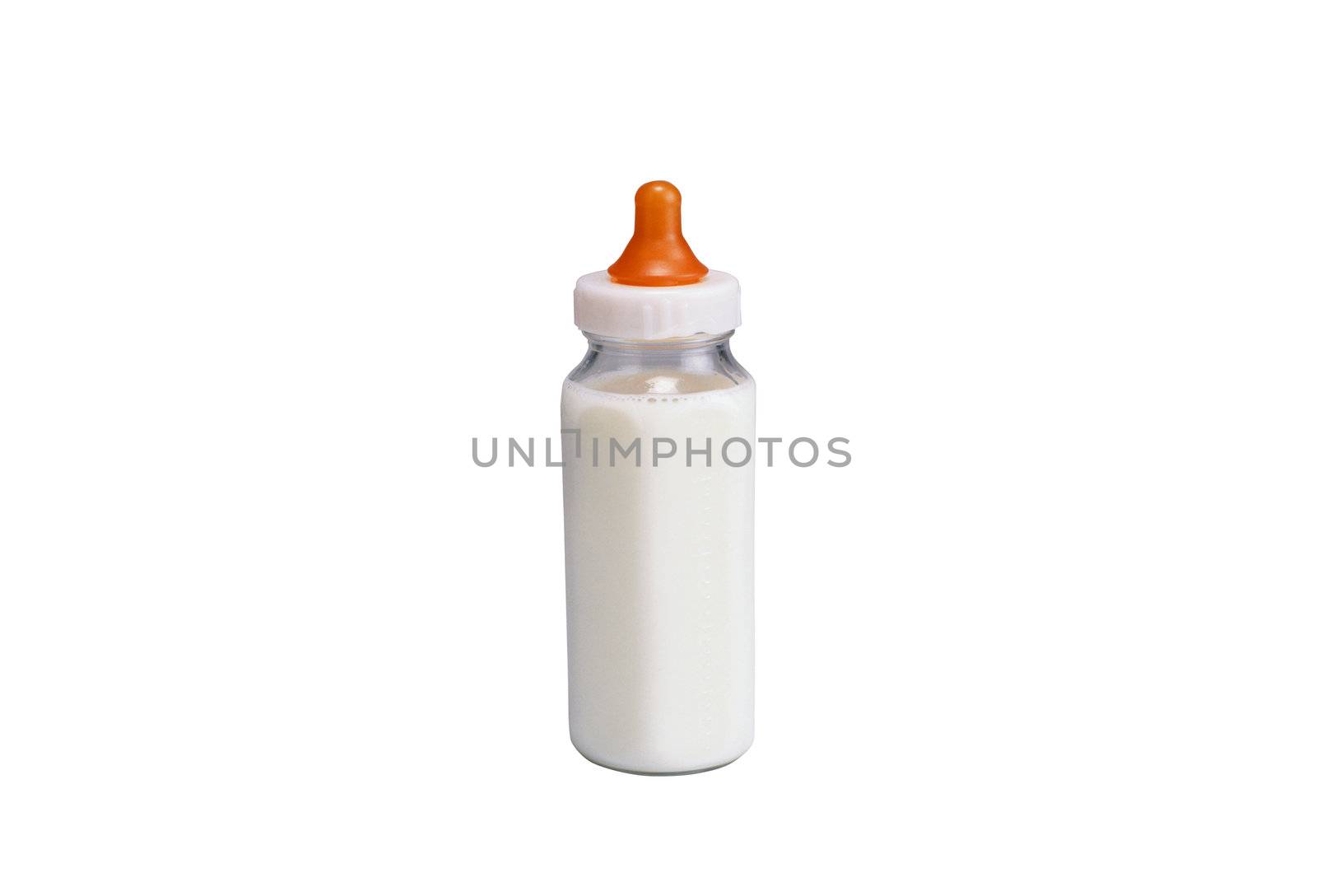 baby bottle isolated on white background by shutswis