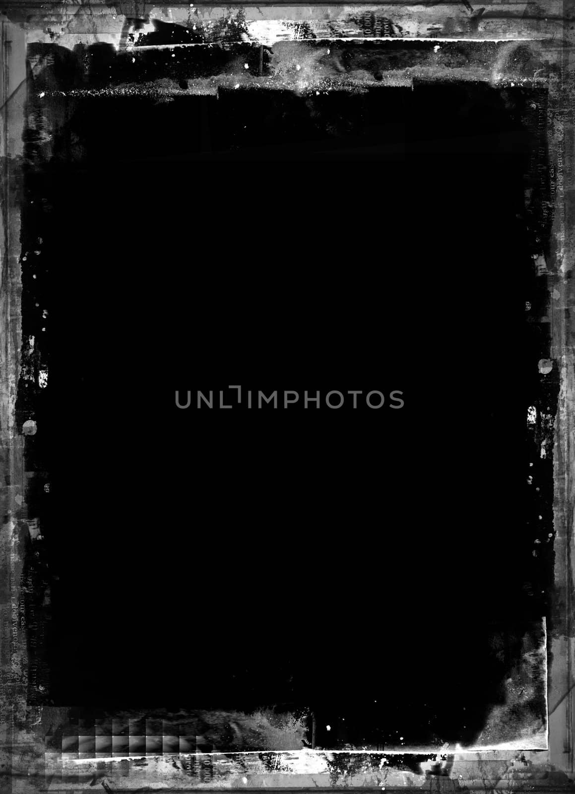 Highly detailed grunge frame  with space for your text or image. Great grunge layer for your projects.