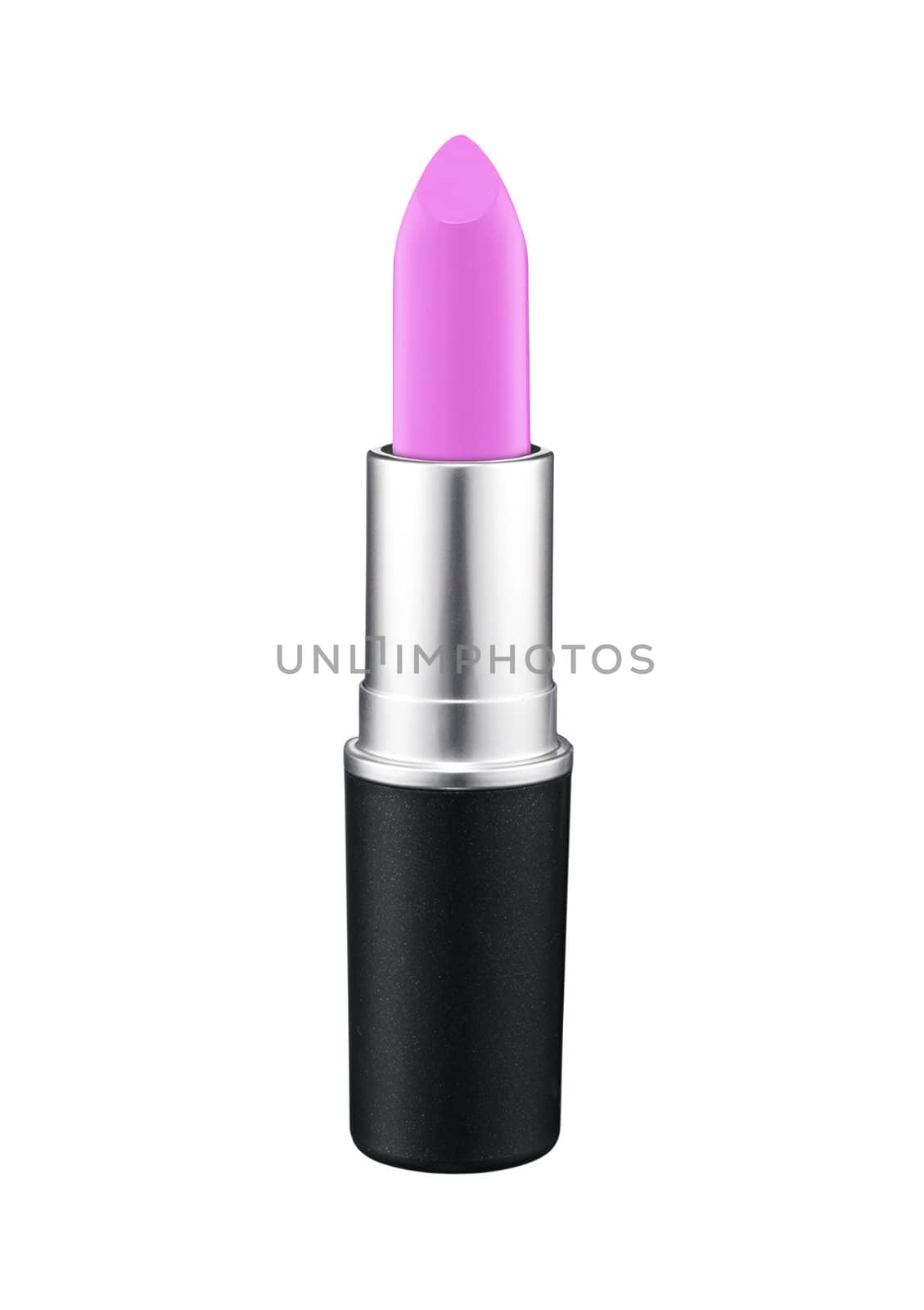 make up object: lipstick over white background
