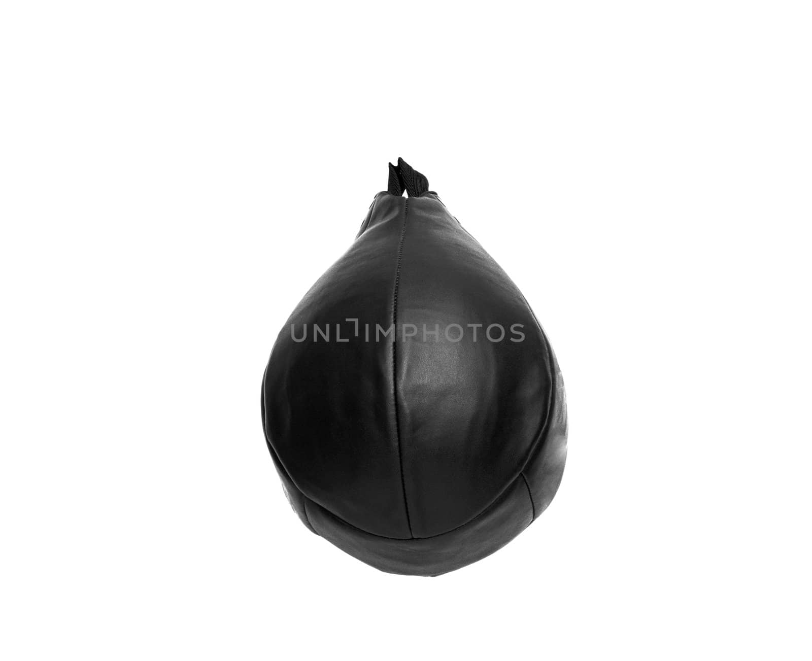 black Boxer pear on a white background