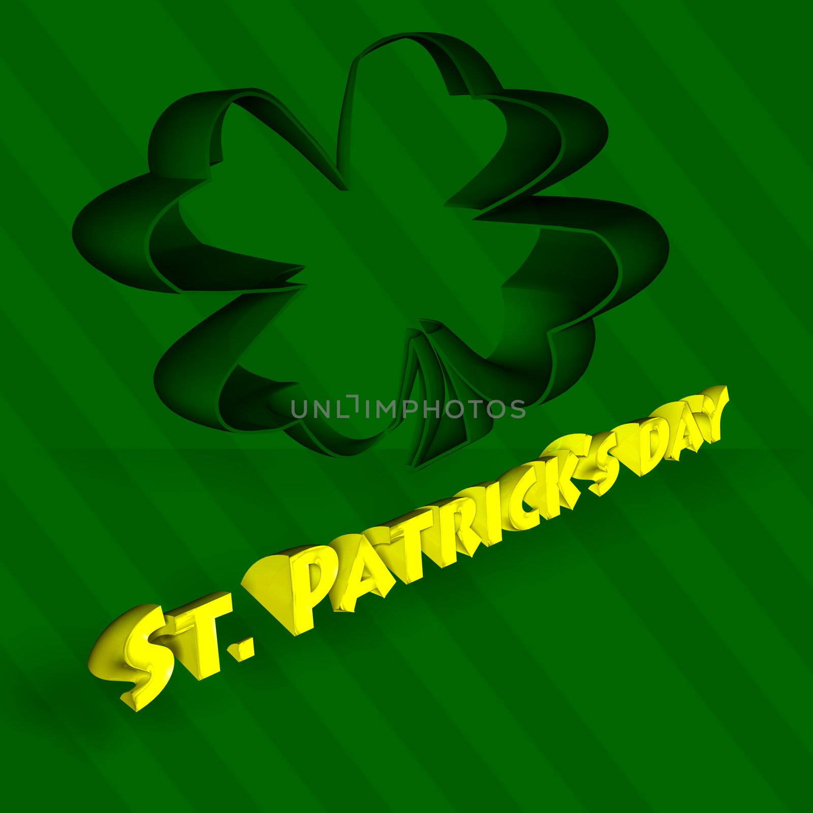 St Patricks Day Abstract background by richter1910