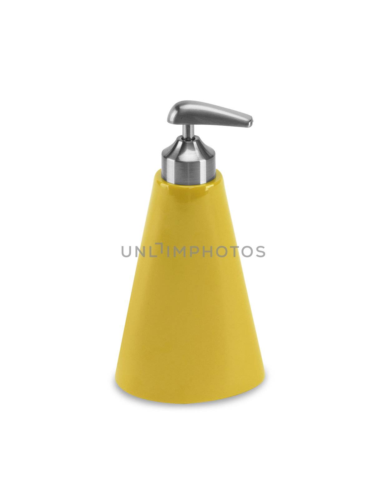 Plastic pump soap bottle