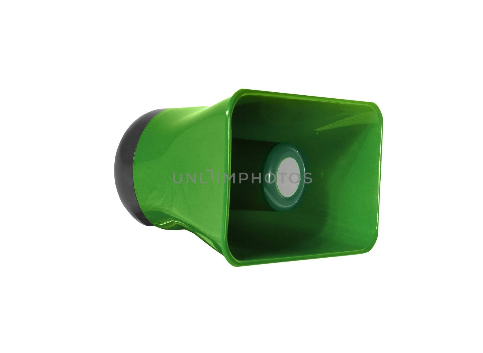 green megaphone