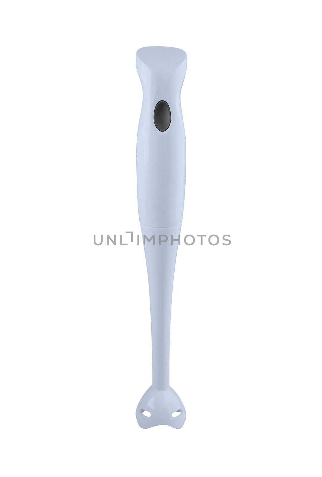 small electric blender on white