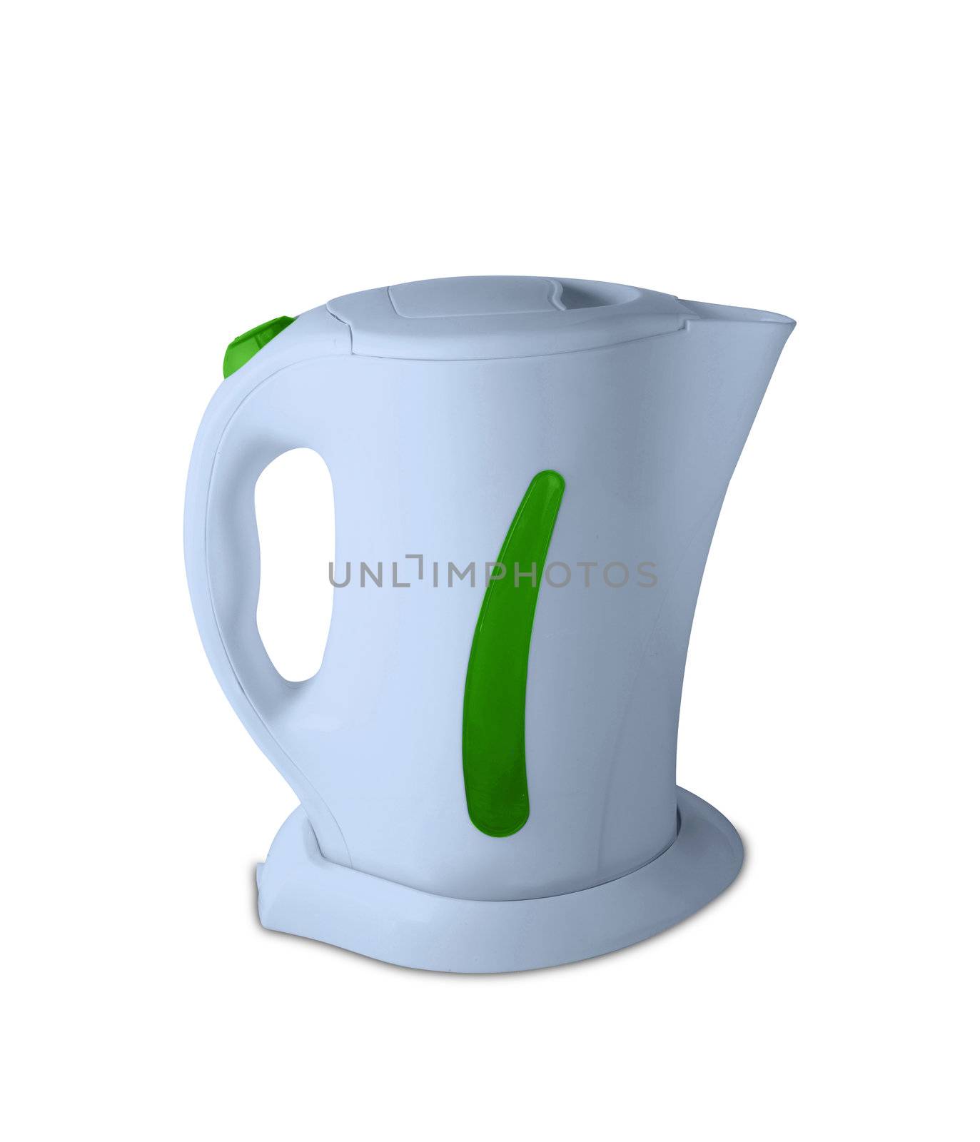 Electric kettle isolated on white background