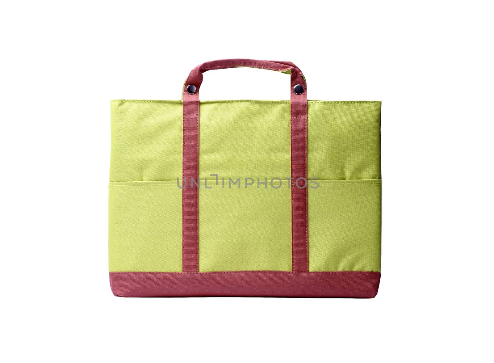 Laptop bag isolated on white
