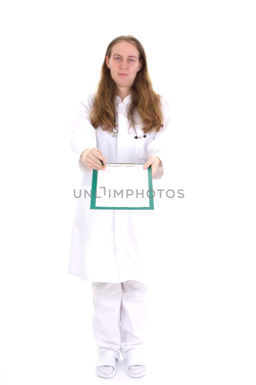 Female medical doctor