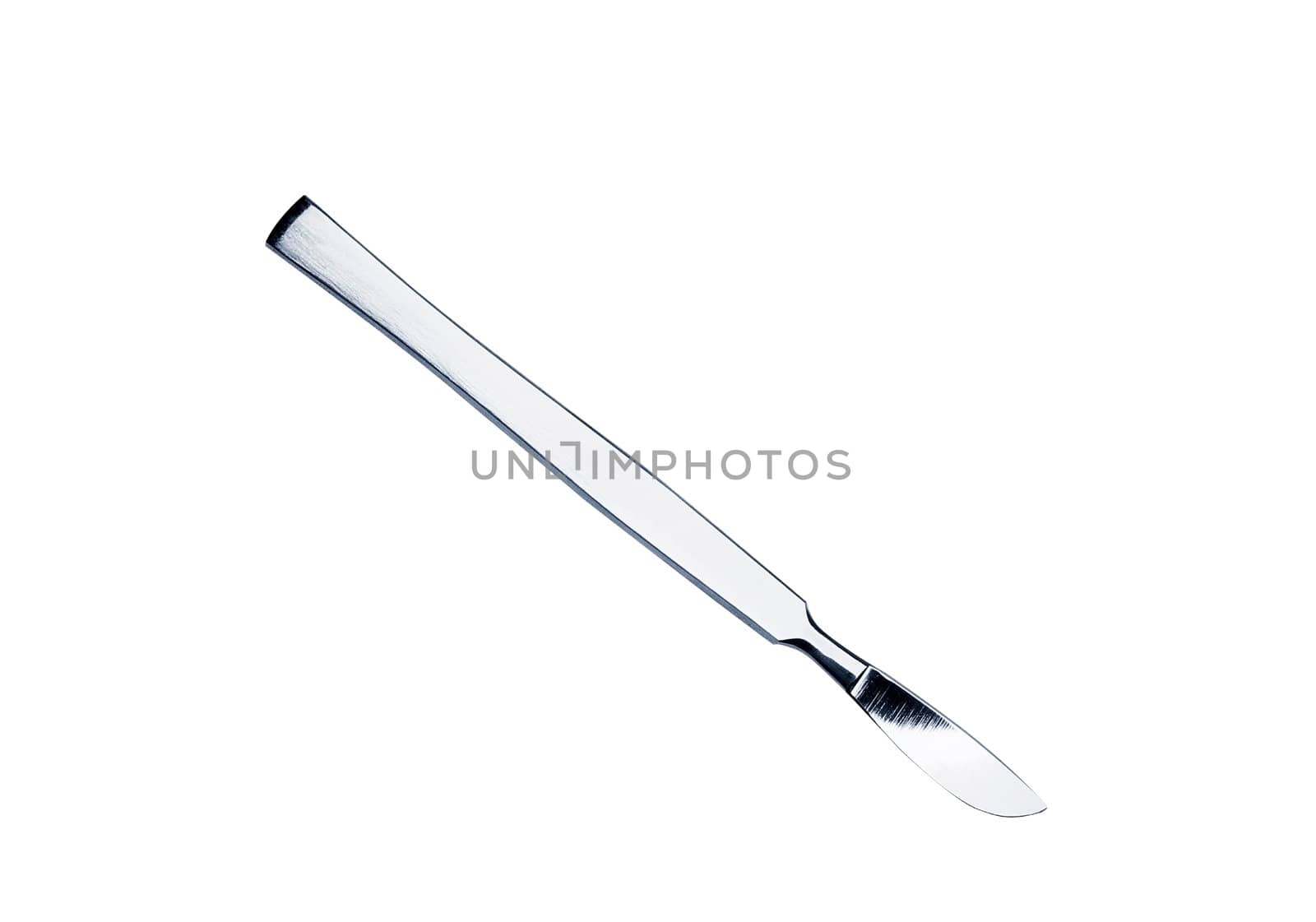 Surgery scalpel isolated on a white background