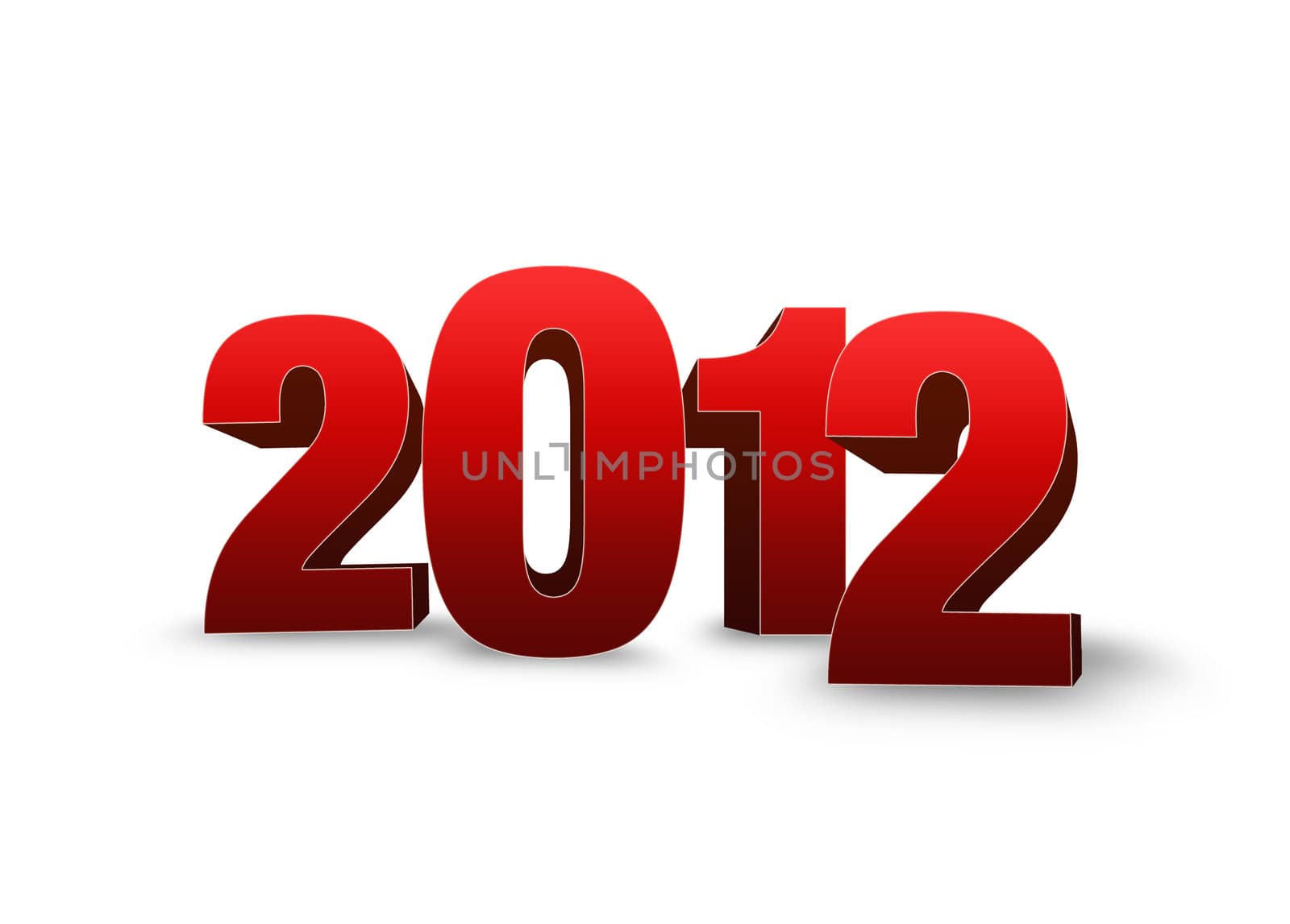 New 2012 year background.