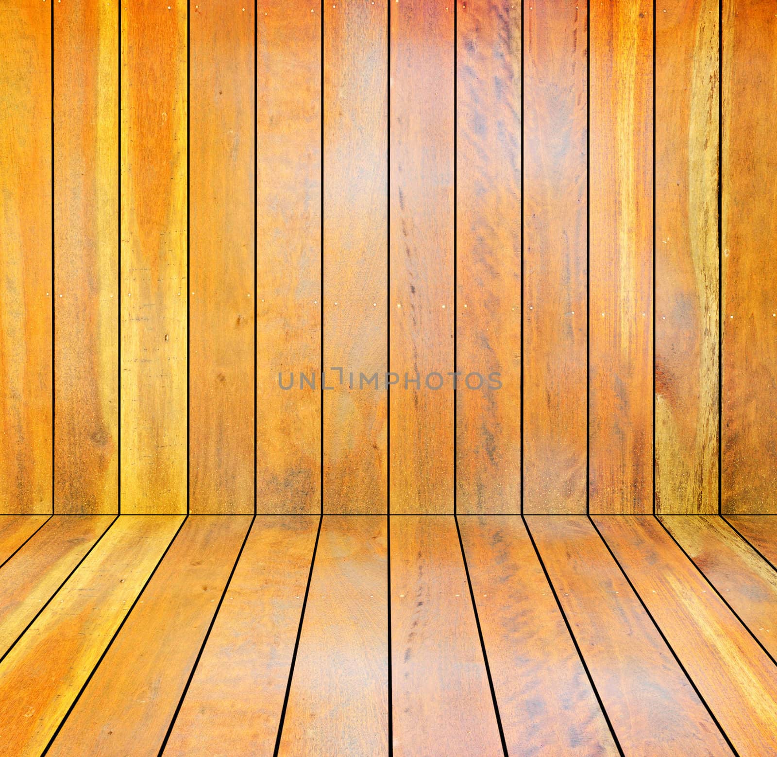 old, grunge wooden wall used as background