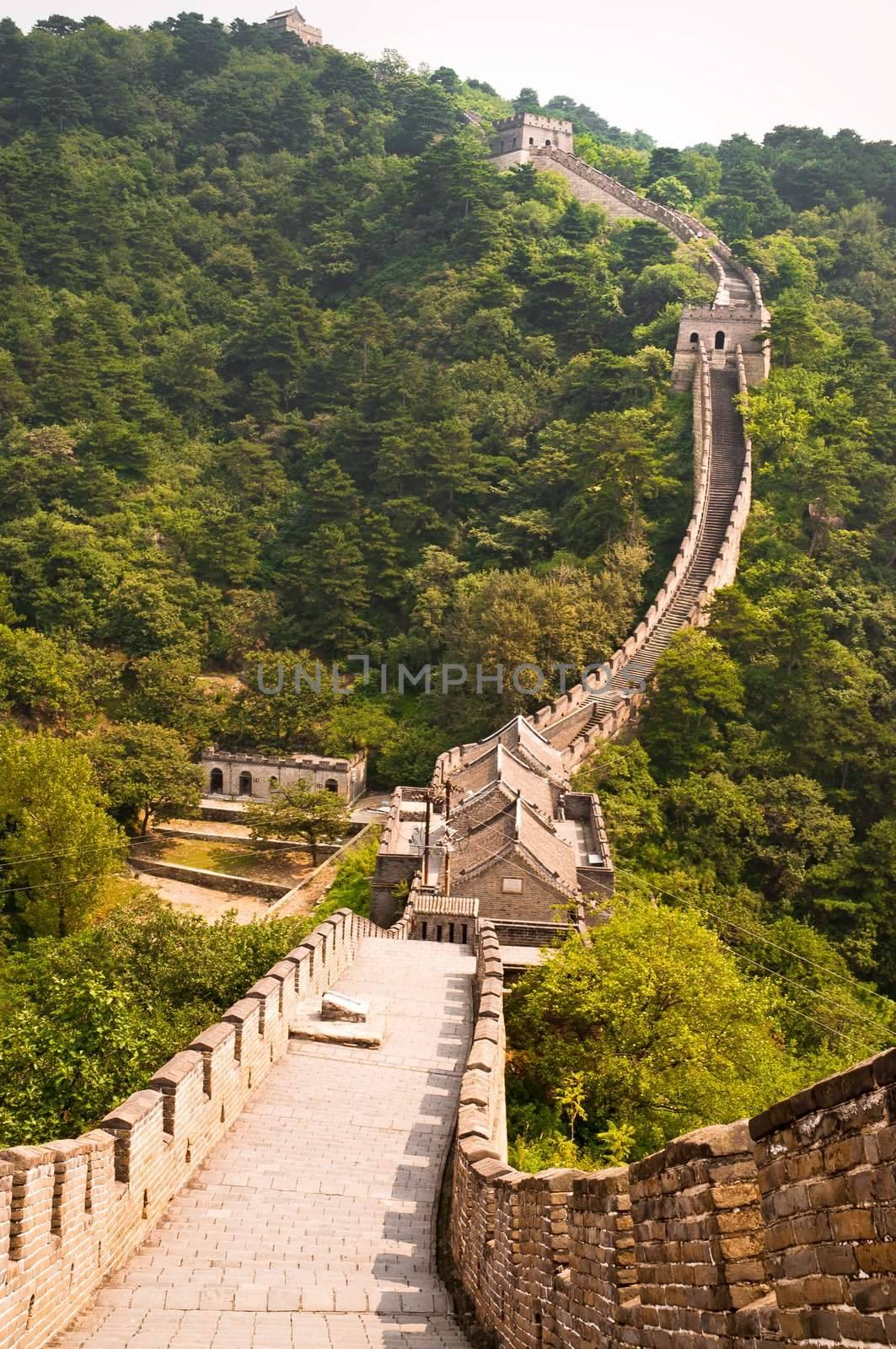 The Great Wall section in Mutianyu, china, near Beijing