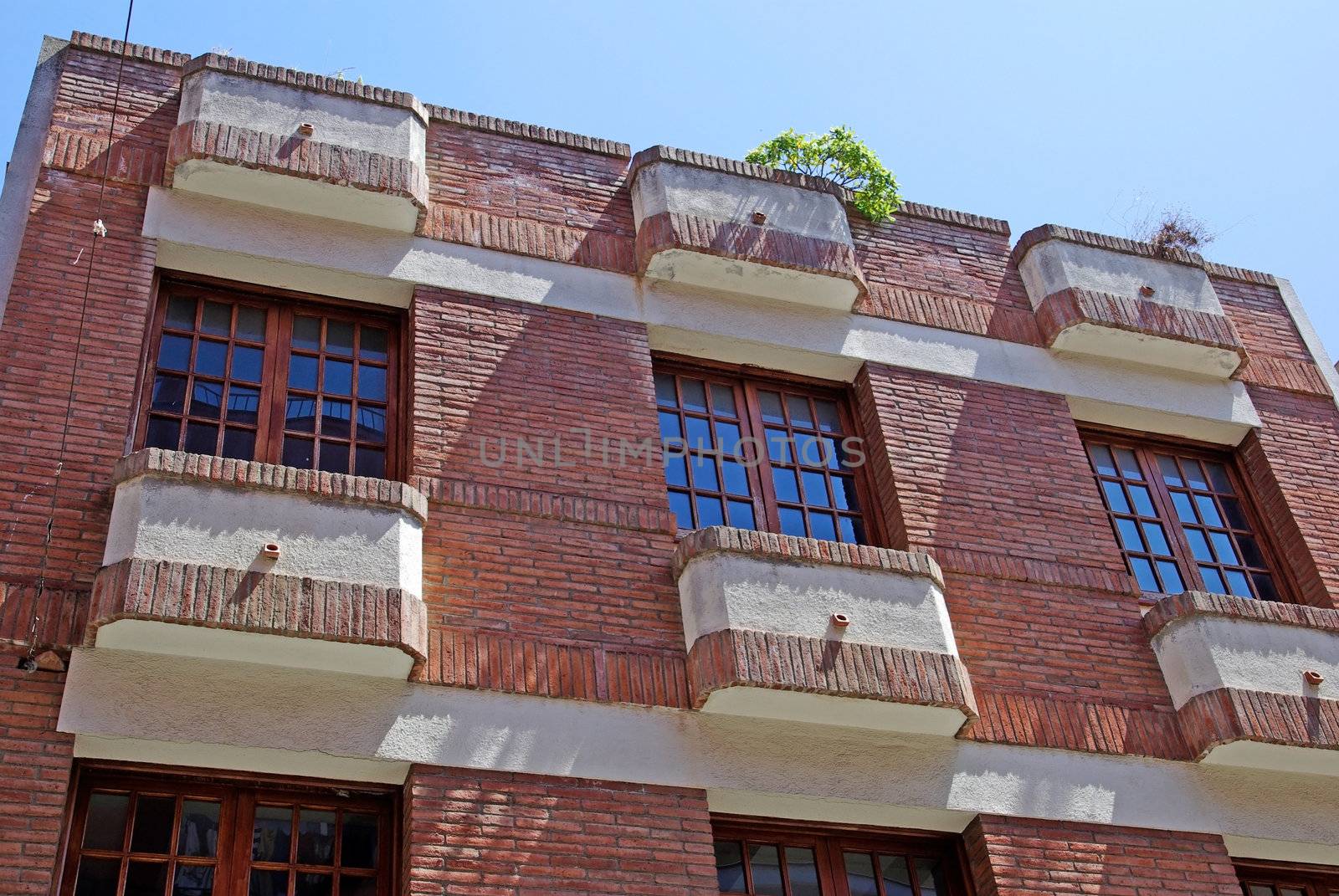 Old residence building. Costa Brava, Lloret de Mar, Spain.