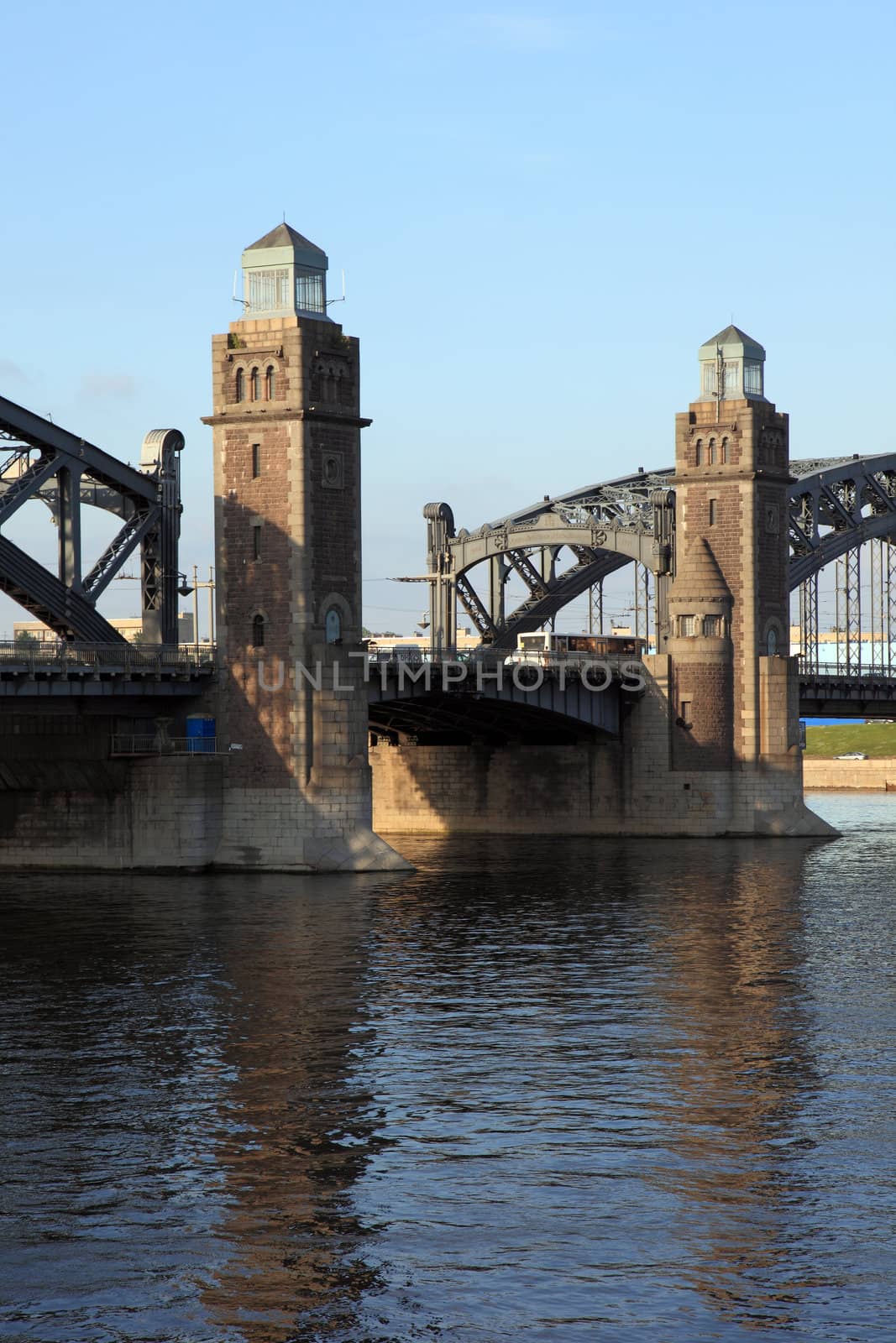 The Bridge of Peter the Great. Saint Petersburg, Russian Federation.