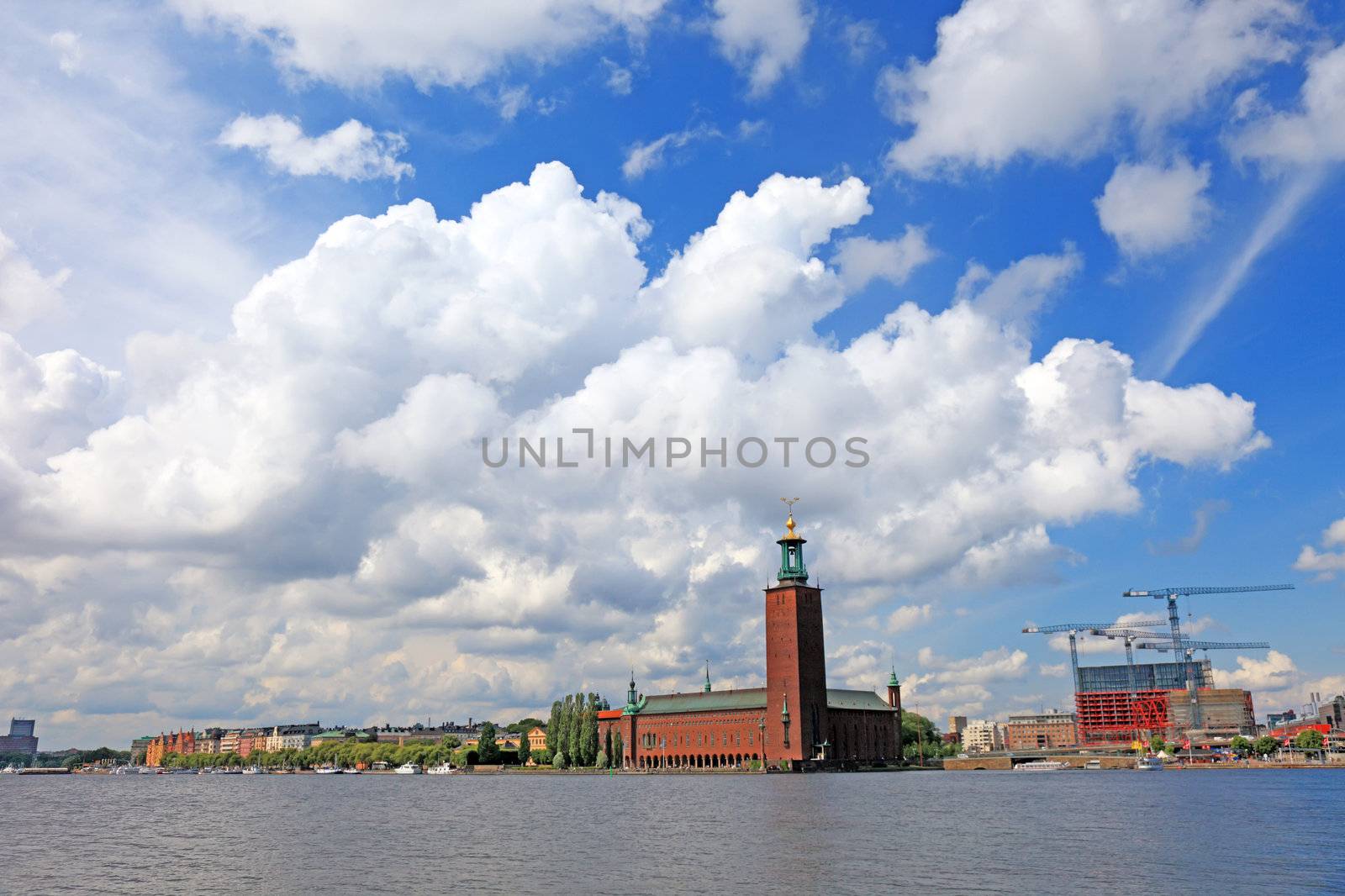 Stockholm city hall, Sweden, Europe. by borodaev