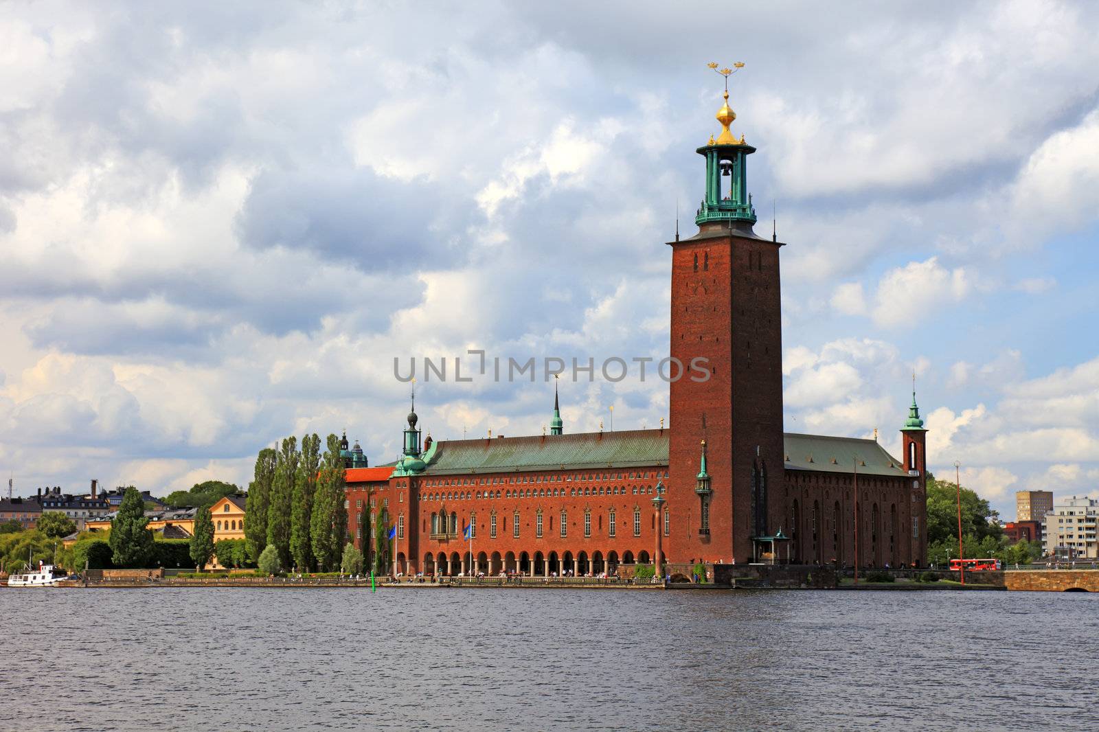 Stockholm city hall, Sweden, Europe.