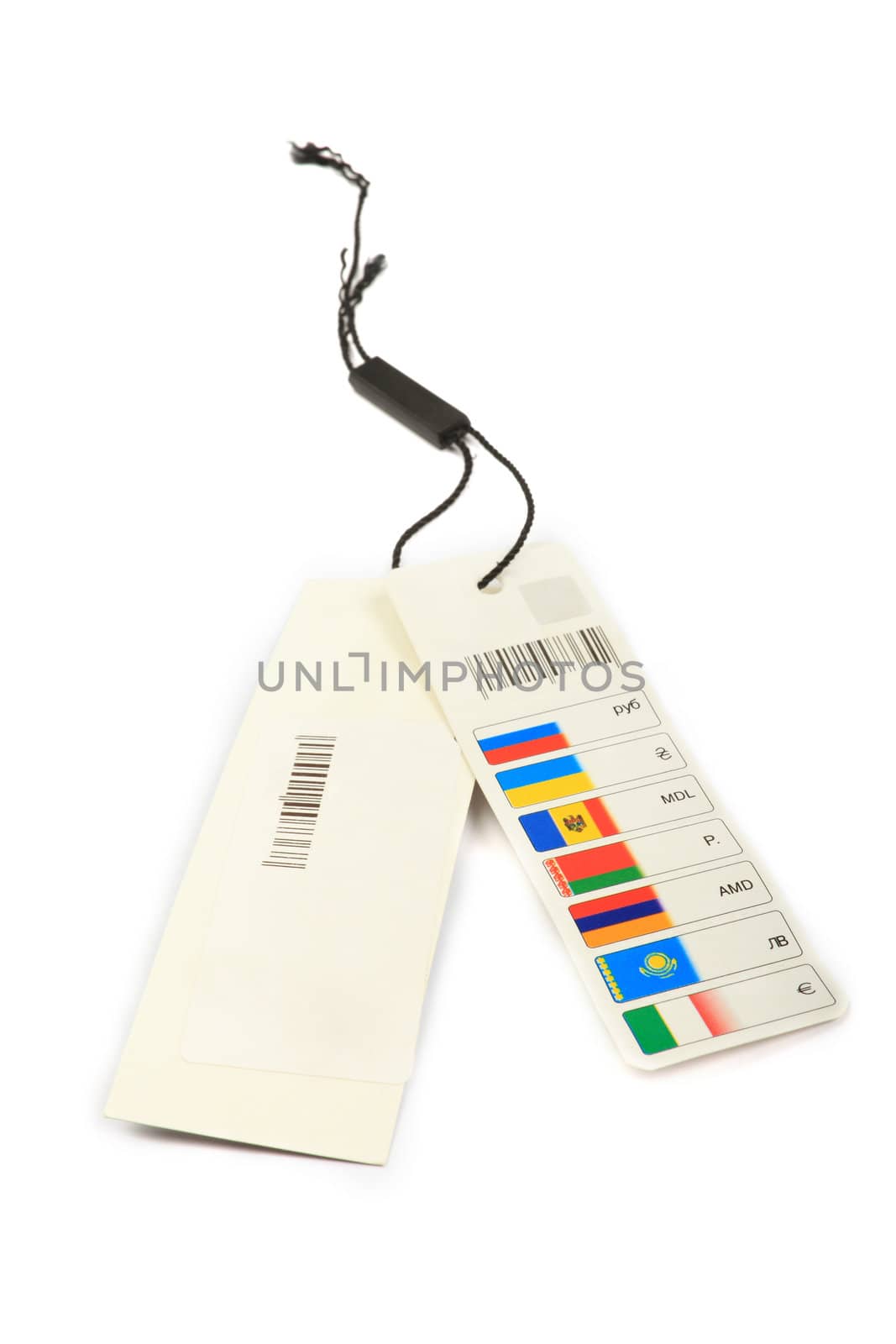 Price tags with emty space for your design isolated on white background.