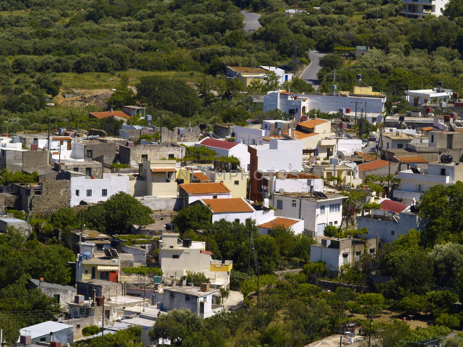 greek village by derausdo