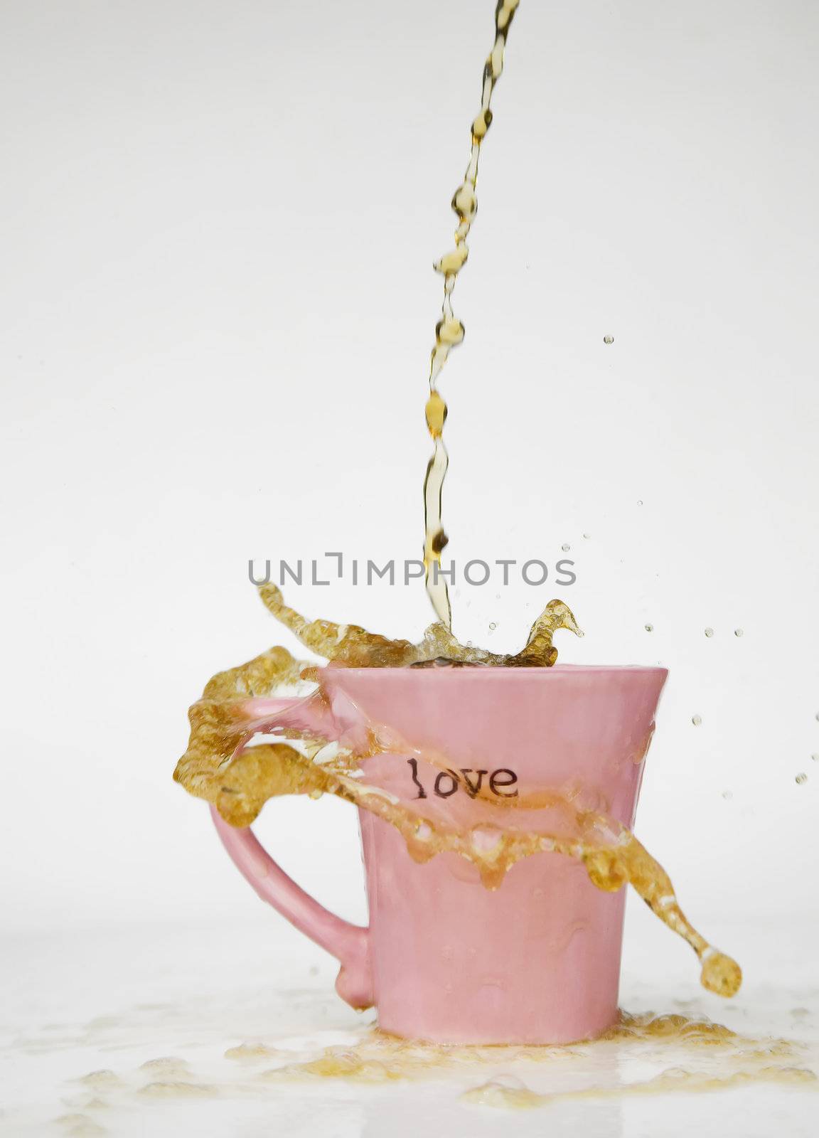 Coffee Splash Love Mug by Creatista