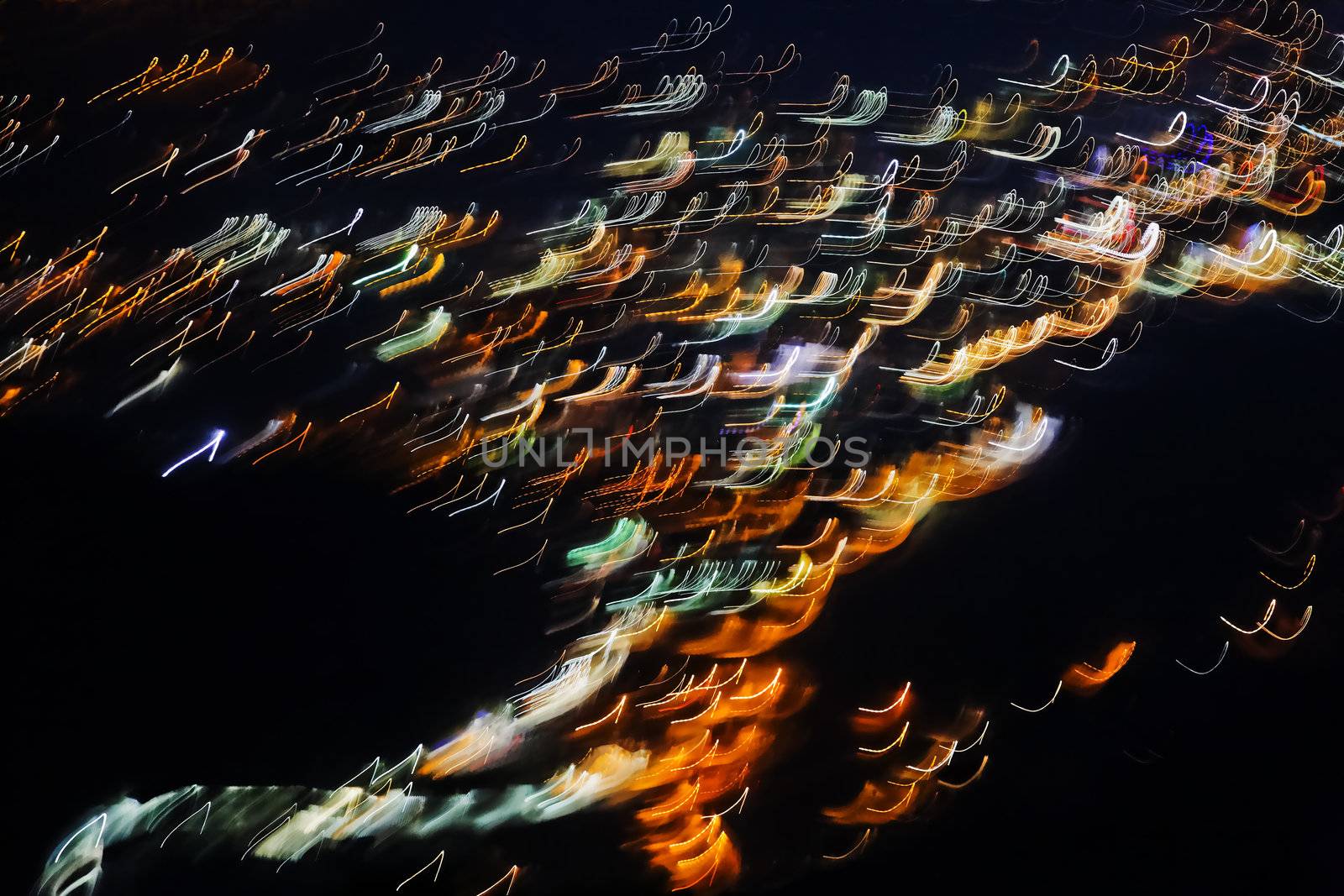 Horizontal landscape of musical notes Minims floating mid air in the form of a tornado on a dark background, colors, copy space and negative areas