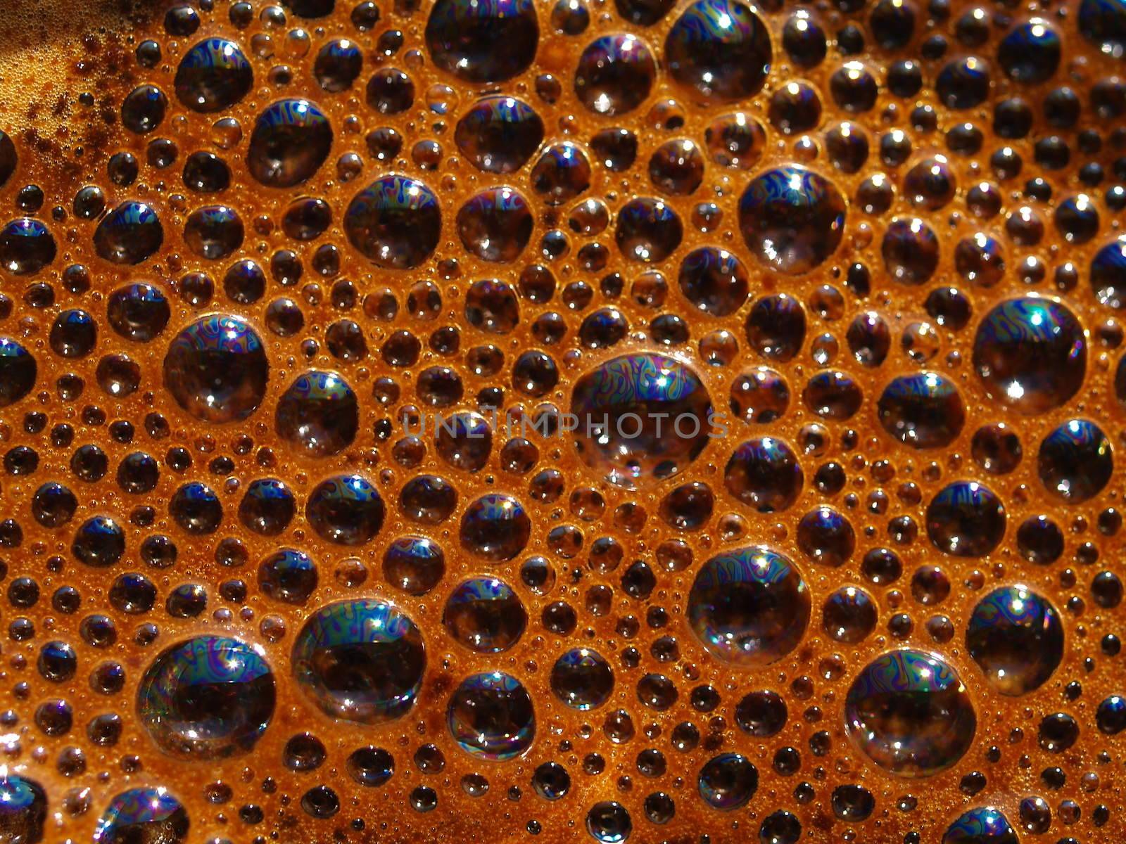 Coffee Froth Bubbles by Frankljunior