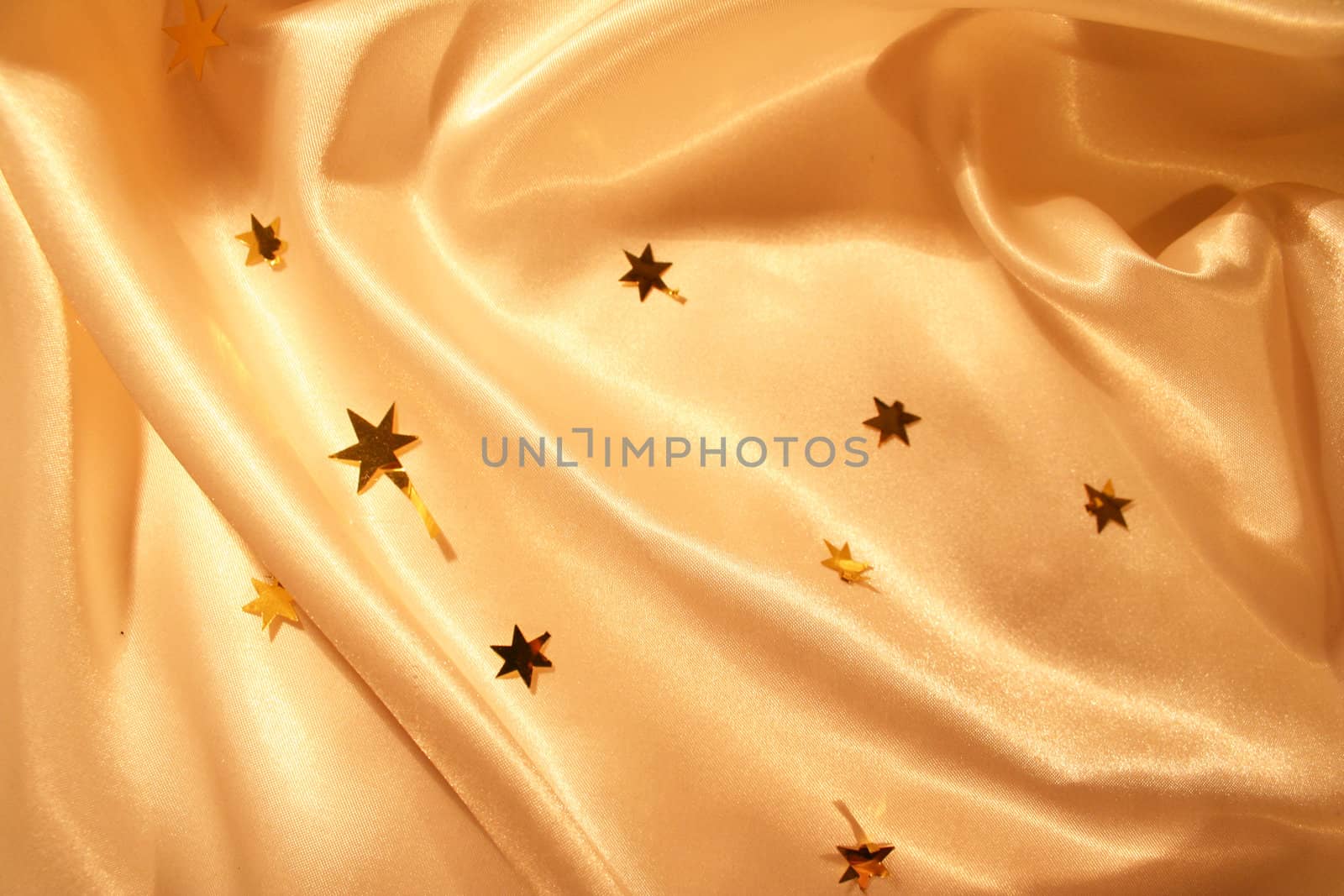 New year holiday golden satin can use as background