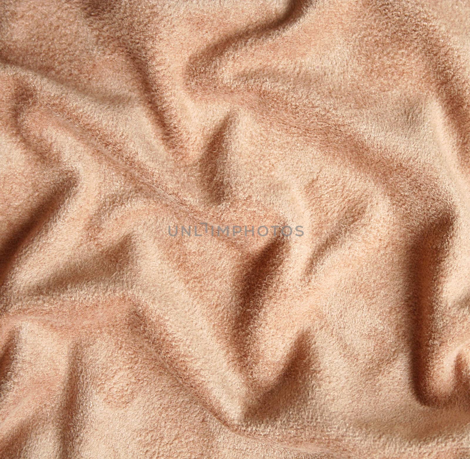 Beige velvet fabric can use as background