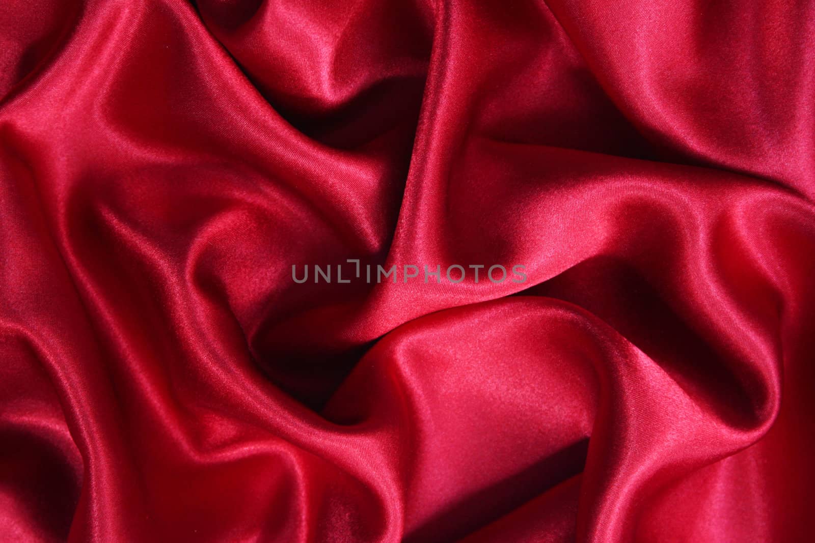 Smooth elegant red silk can use as background 