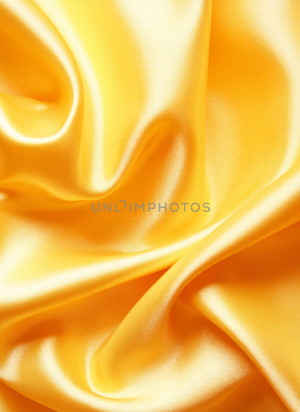 Smooth elegant golden satin can use as background 