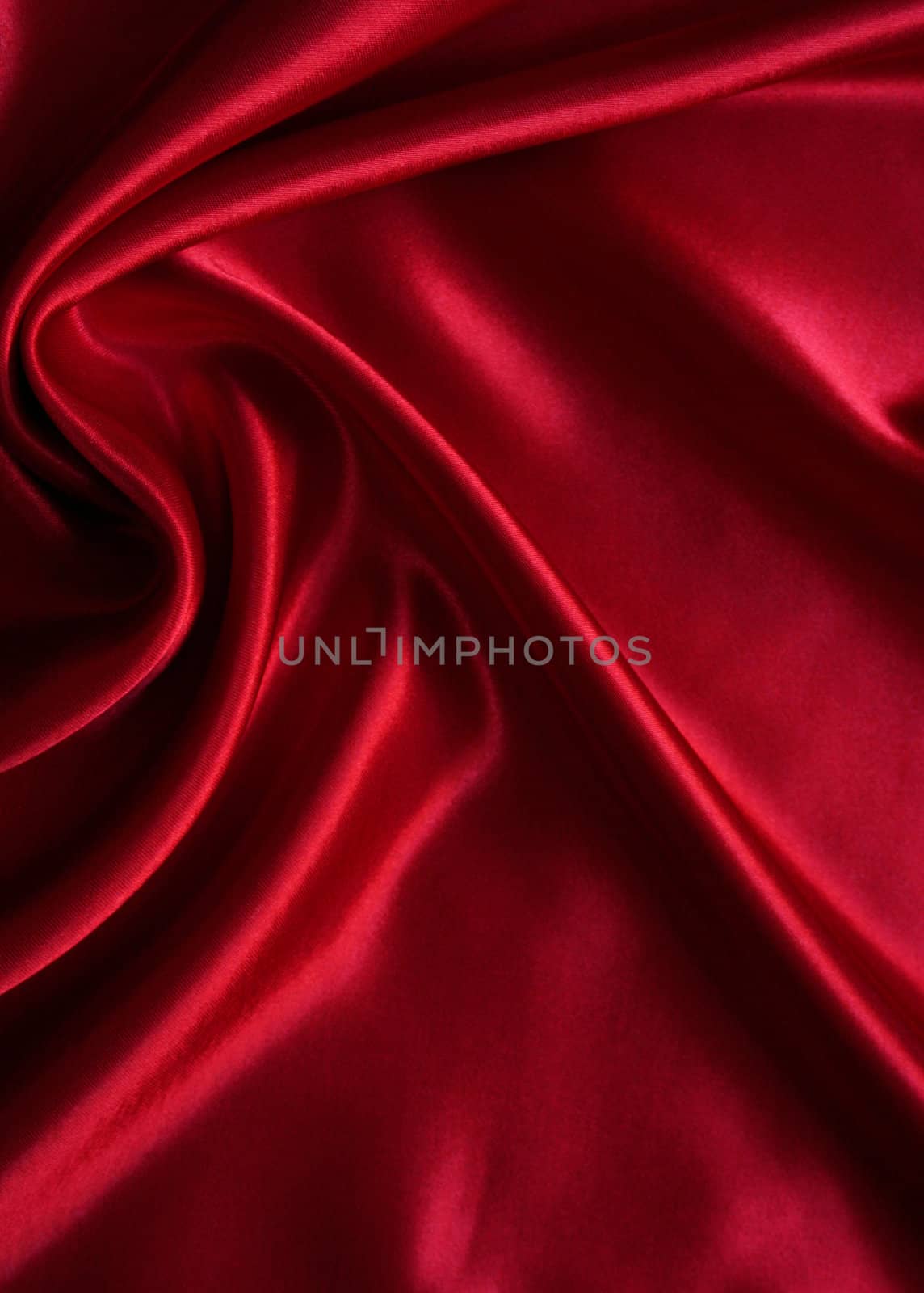 Smooth elegant red silk can use as background 