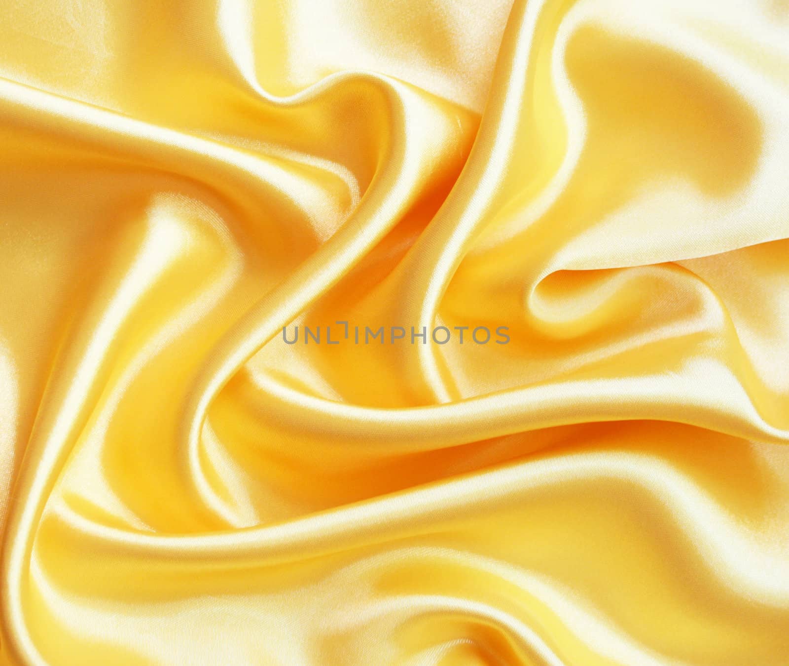 Smooth elegant golden silk can use as background 