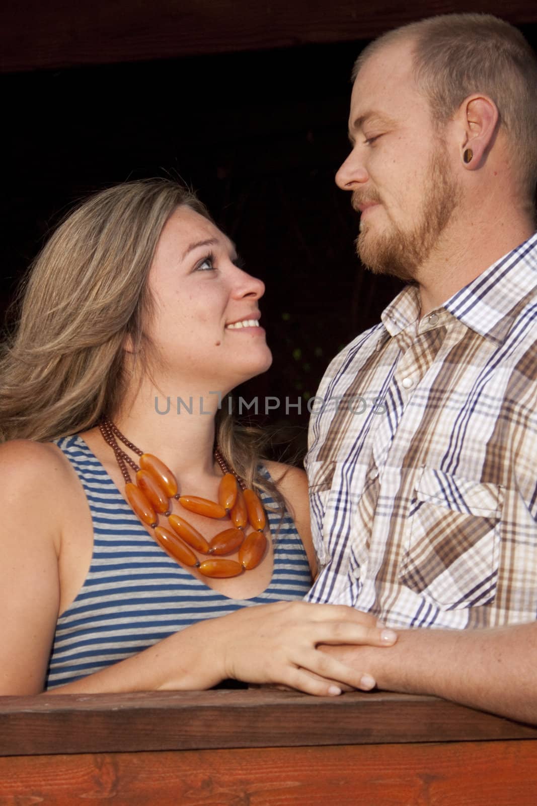 An attractive young couple